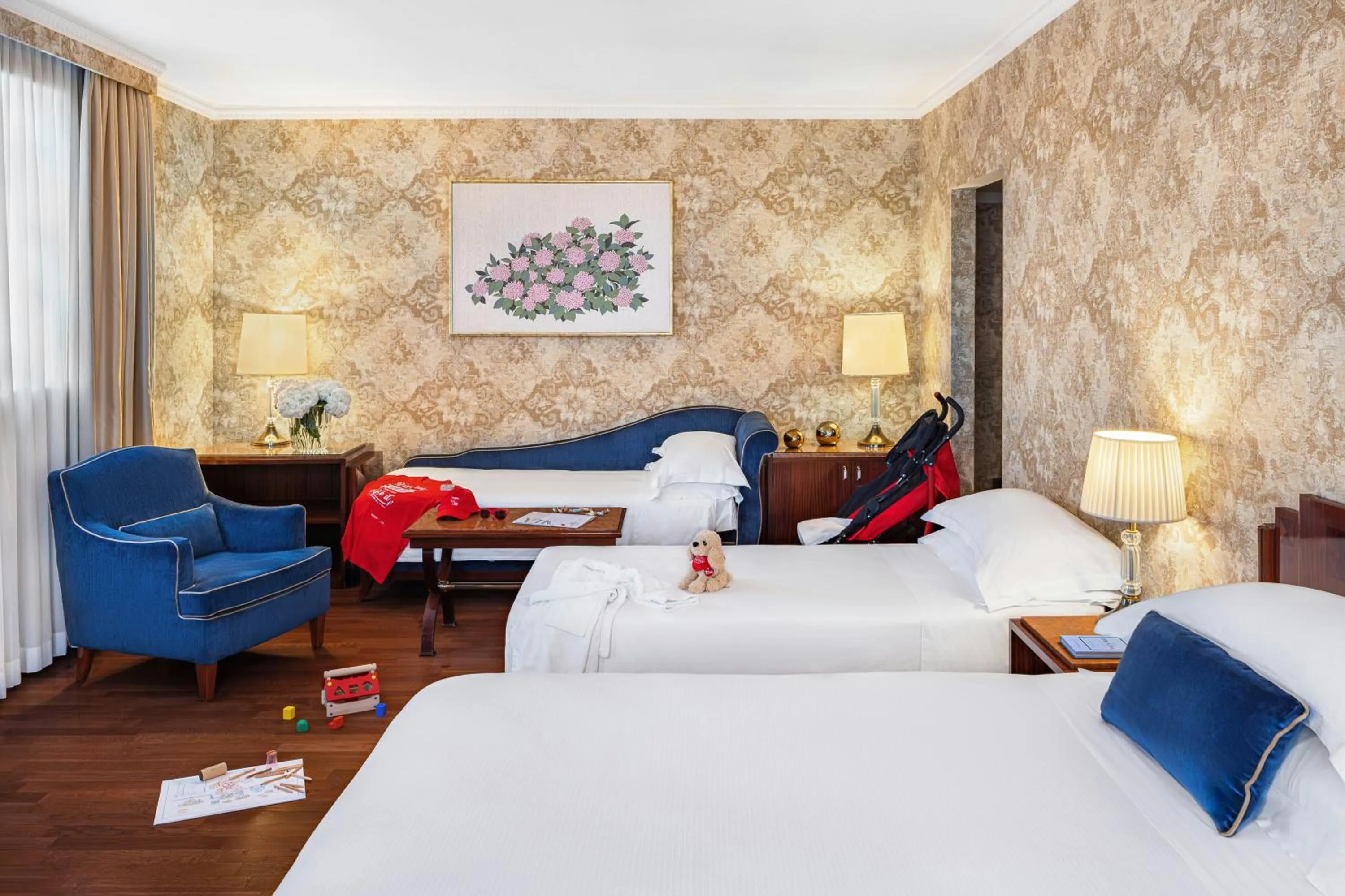 Bedroom, Bed in Starhotels Du Parc