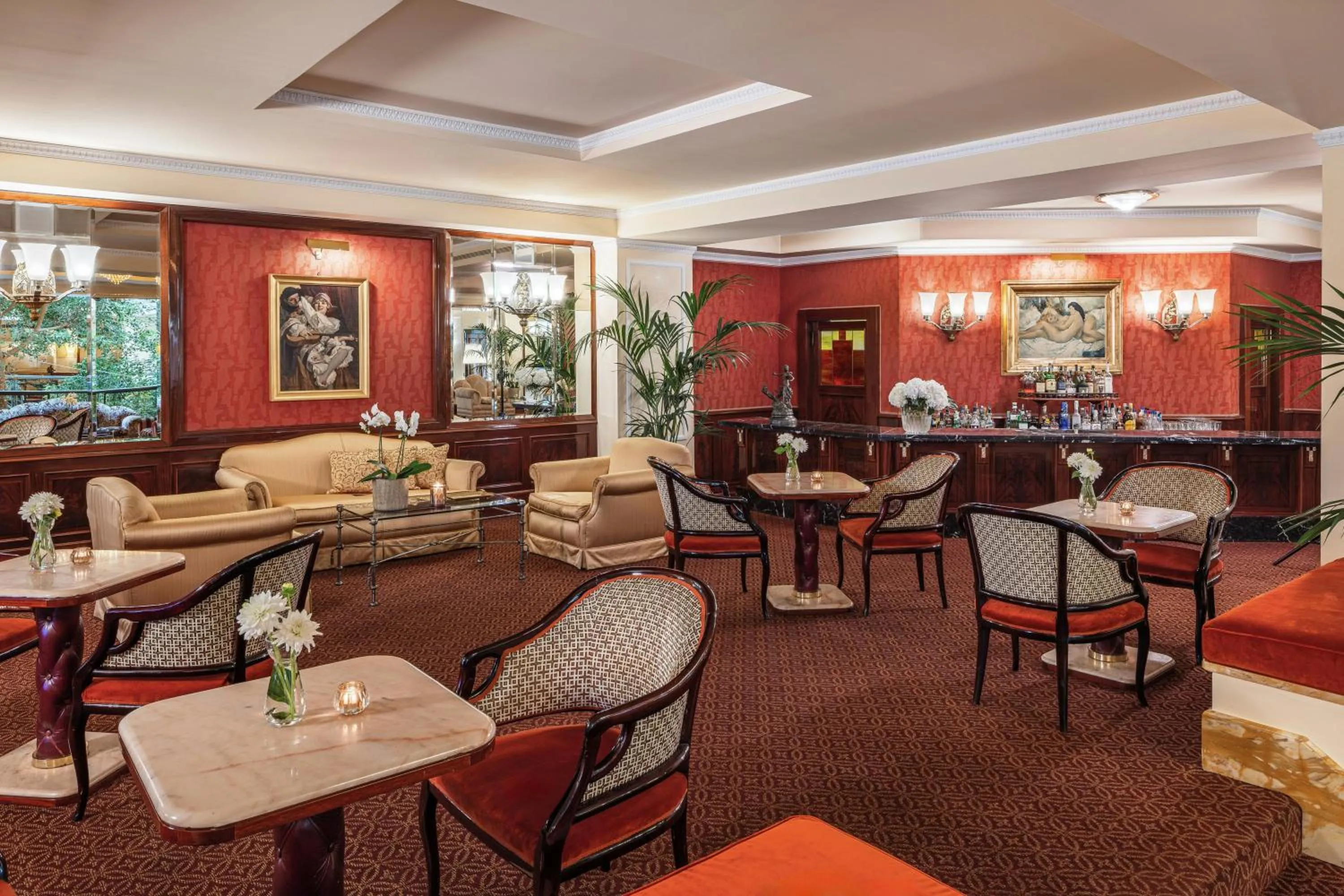 Lounge or bar in Starhotels Du Parc