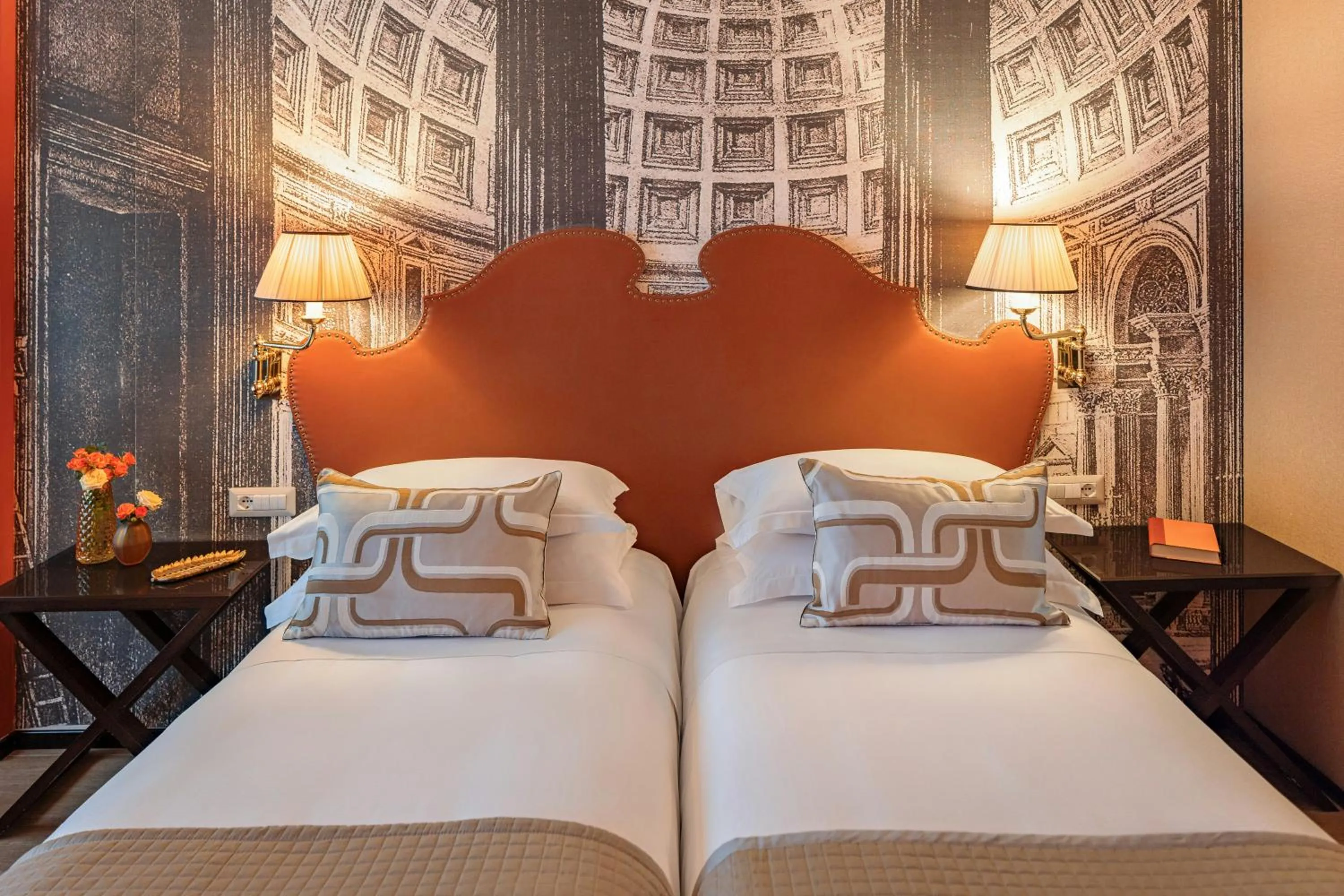 Photo of the whole room, Bed in Starhotels Michelangelo Rome