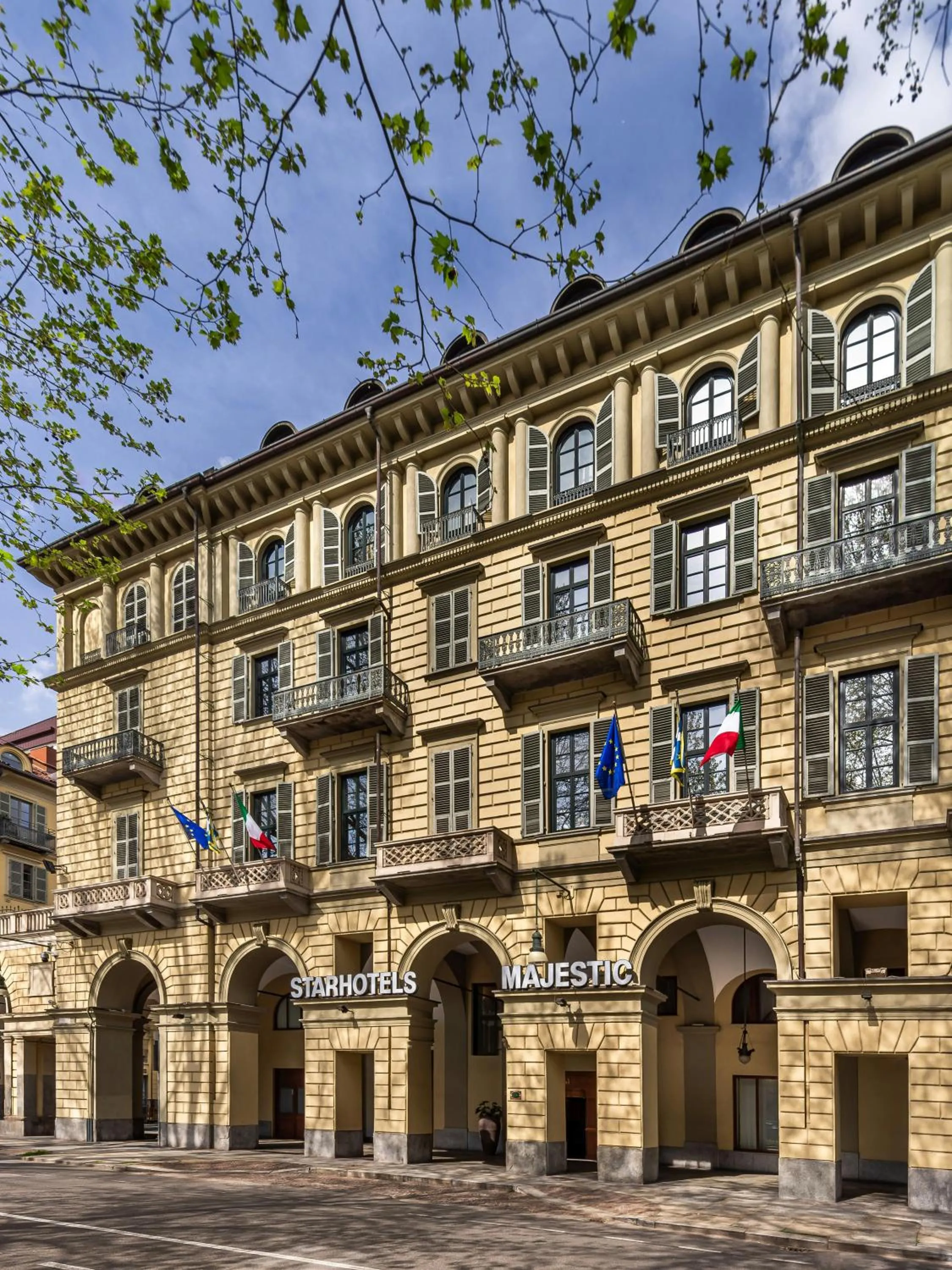 Property building in Starhotels Majestic