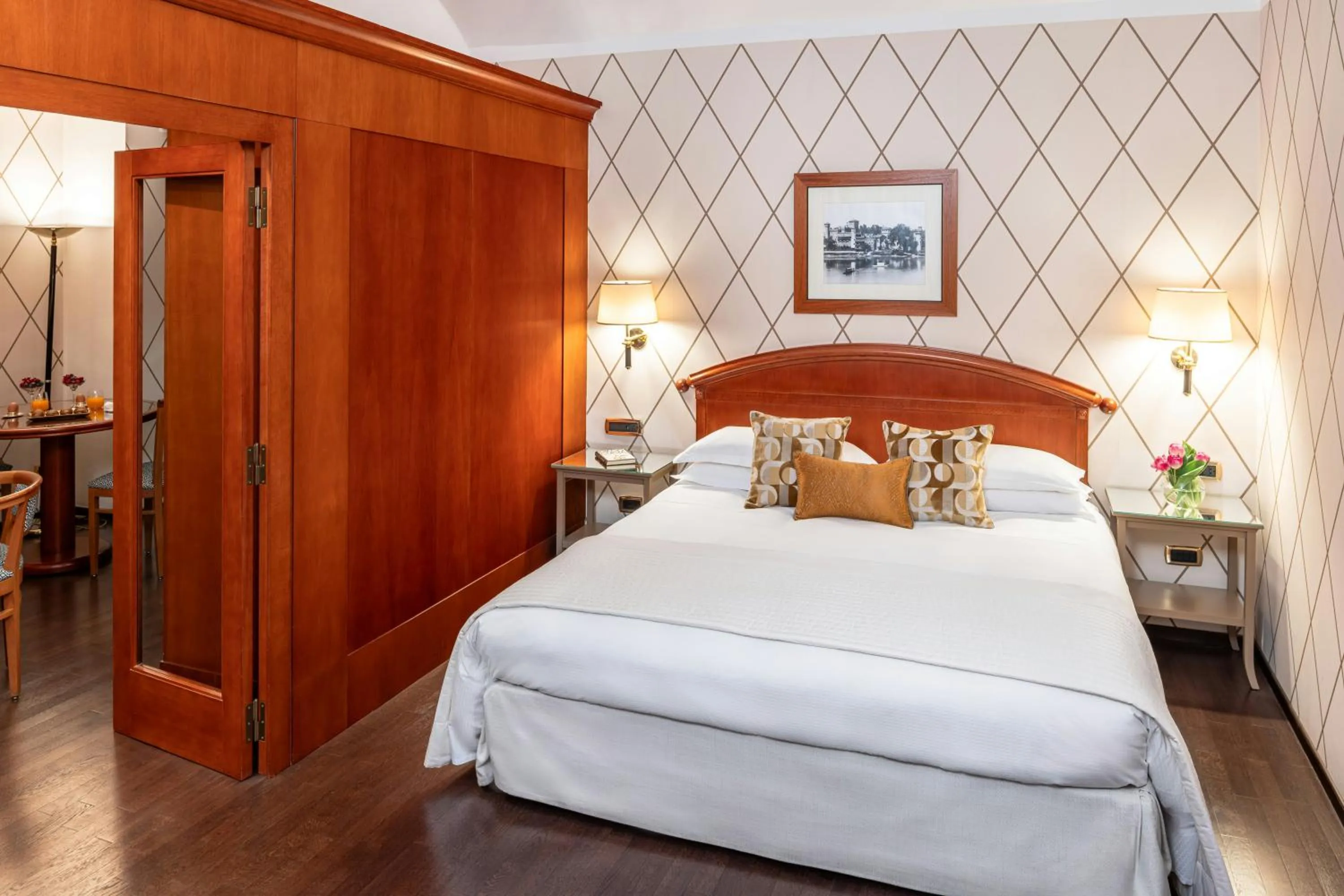 Photo of the whole room, Bed in Starhotels Majestic