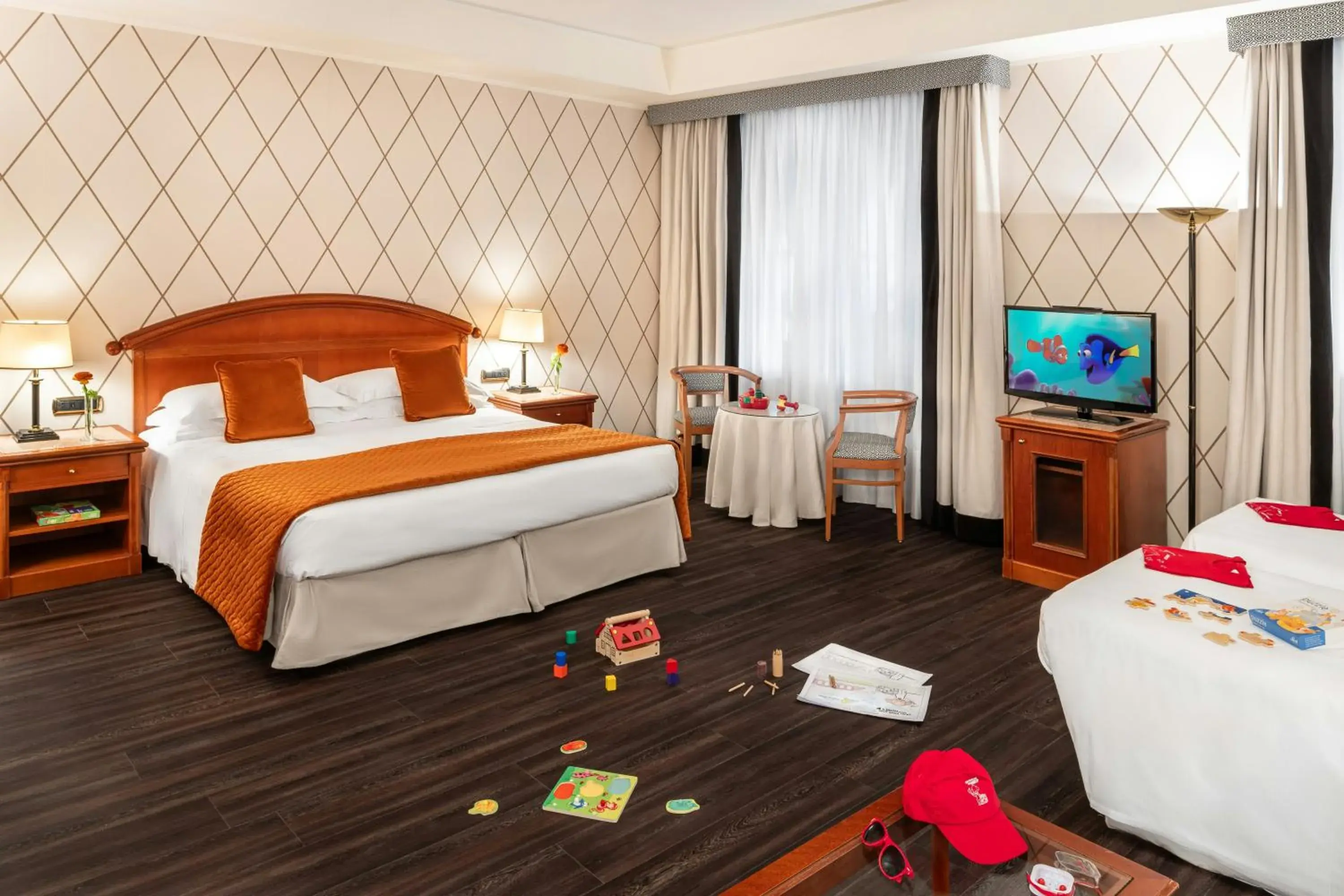Family Room (2 Adults + 2 Children) in Starhotels Majestic Family Room (2 Adults + 2 Children) in Starhotels Majestic