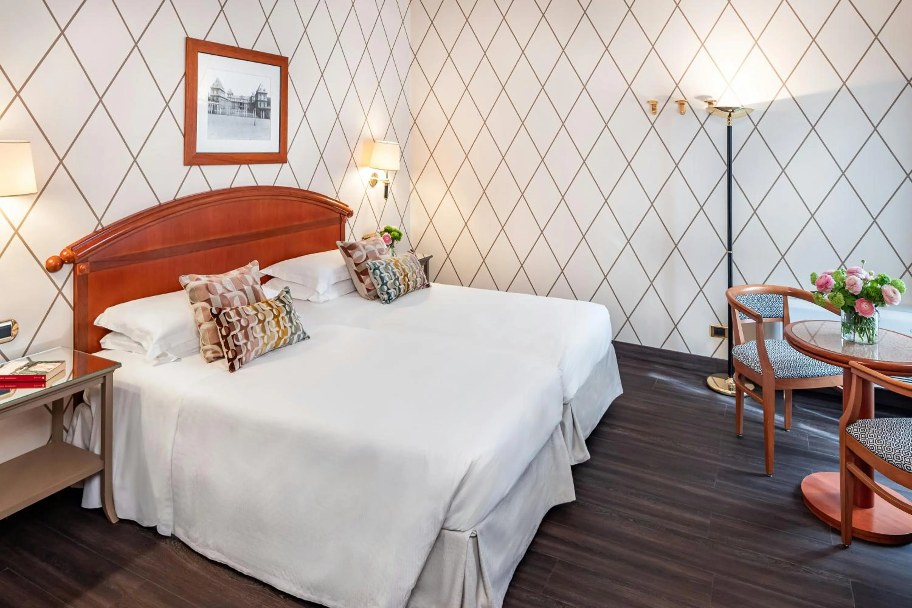 Bedroom, Bed in Starhotels Majestic