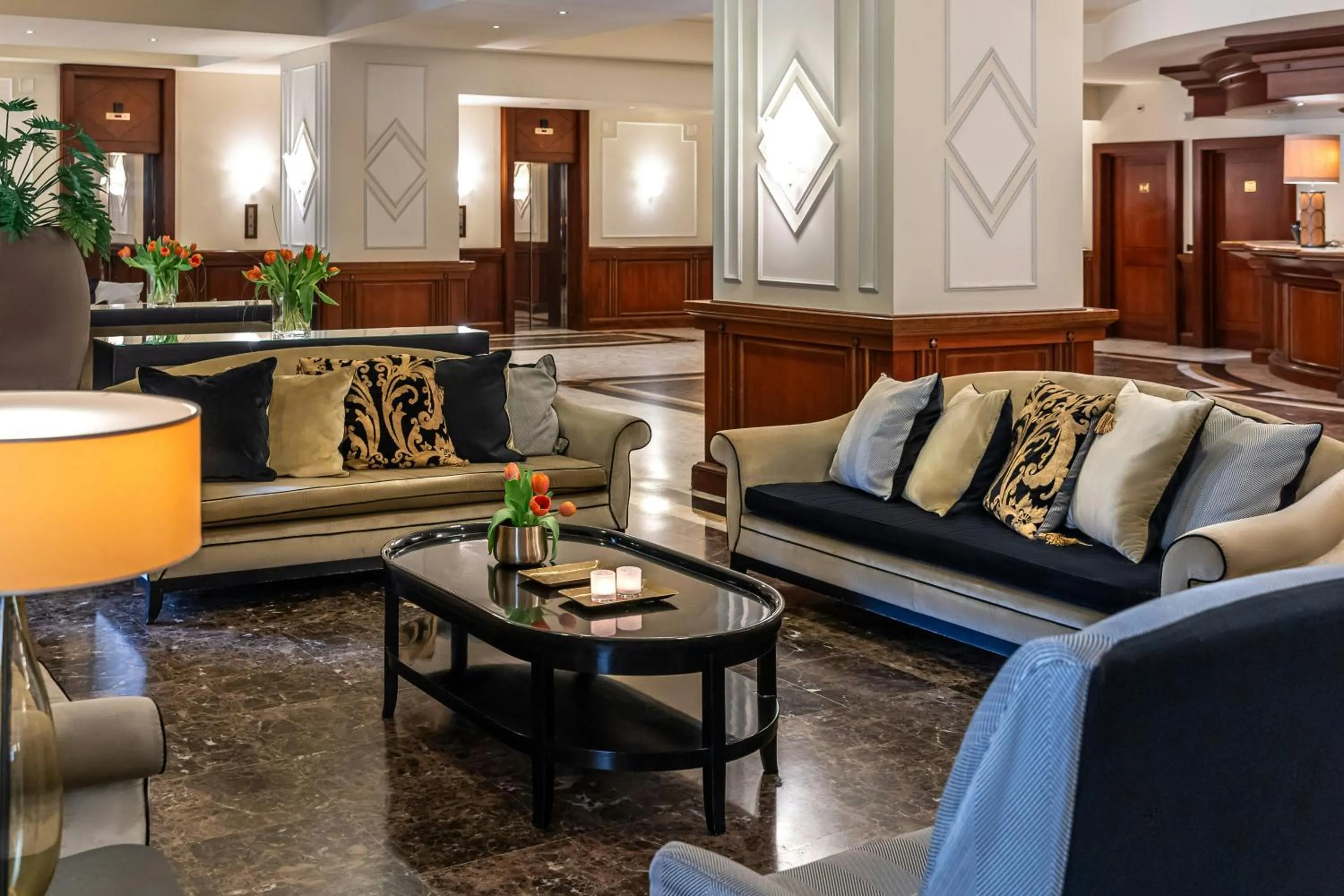 Lobby or reception in Starhotels Majestic