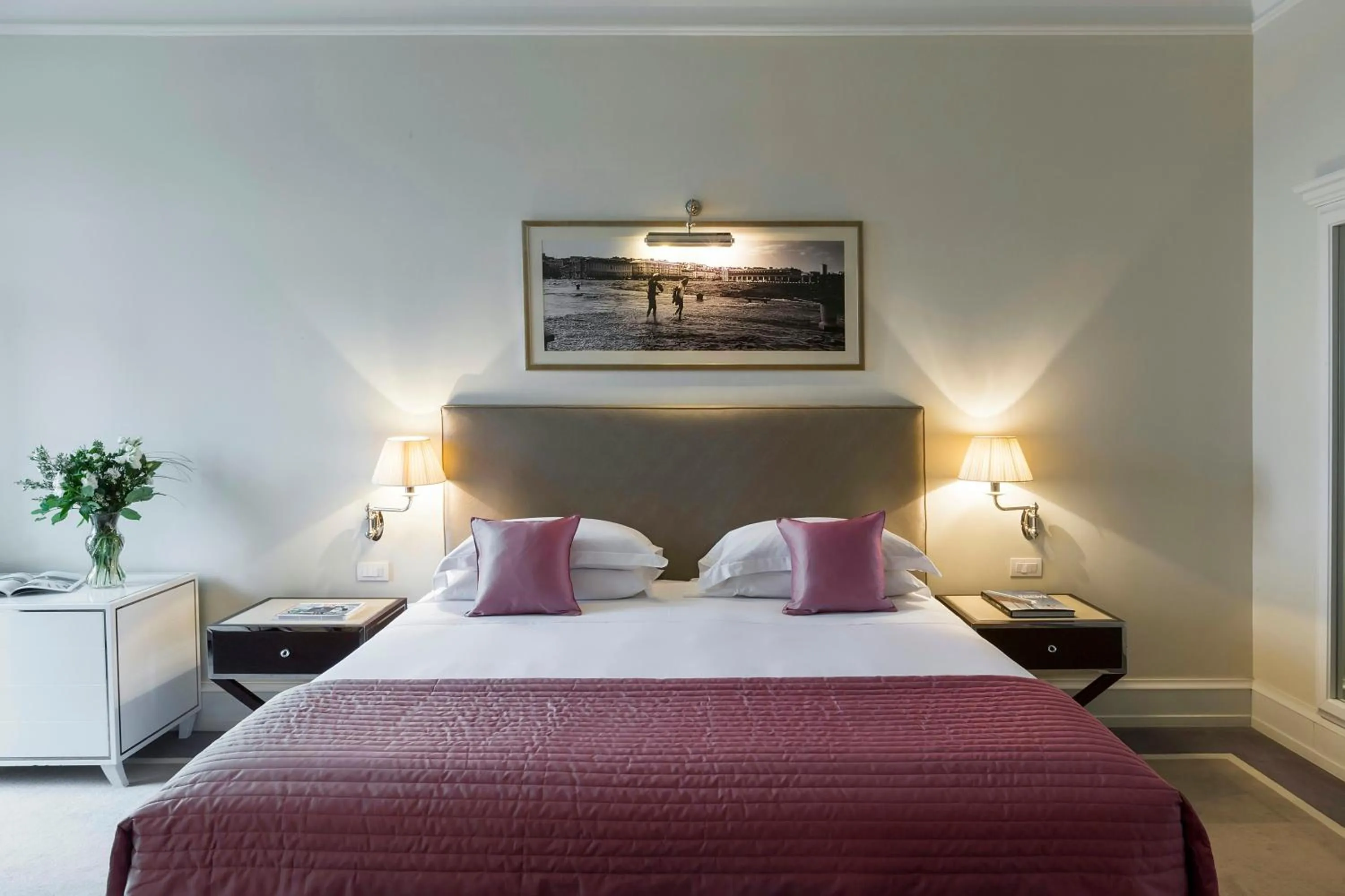 Bedroom, Bed in Savoia Excelsior Palace Trieste - Starhotels Collezione