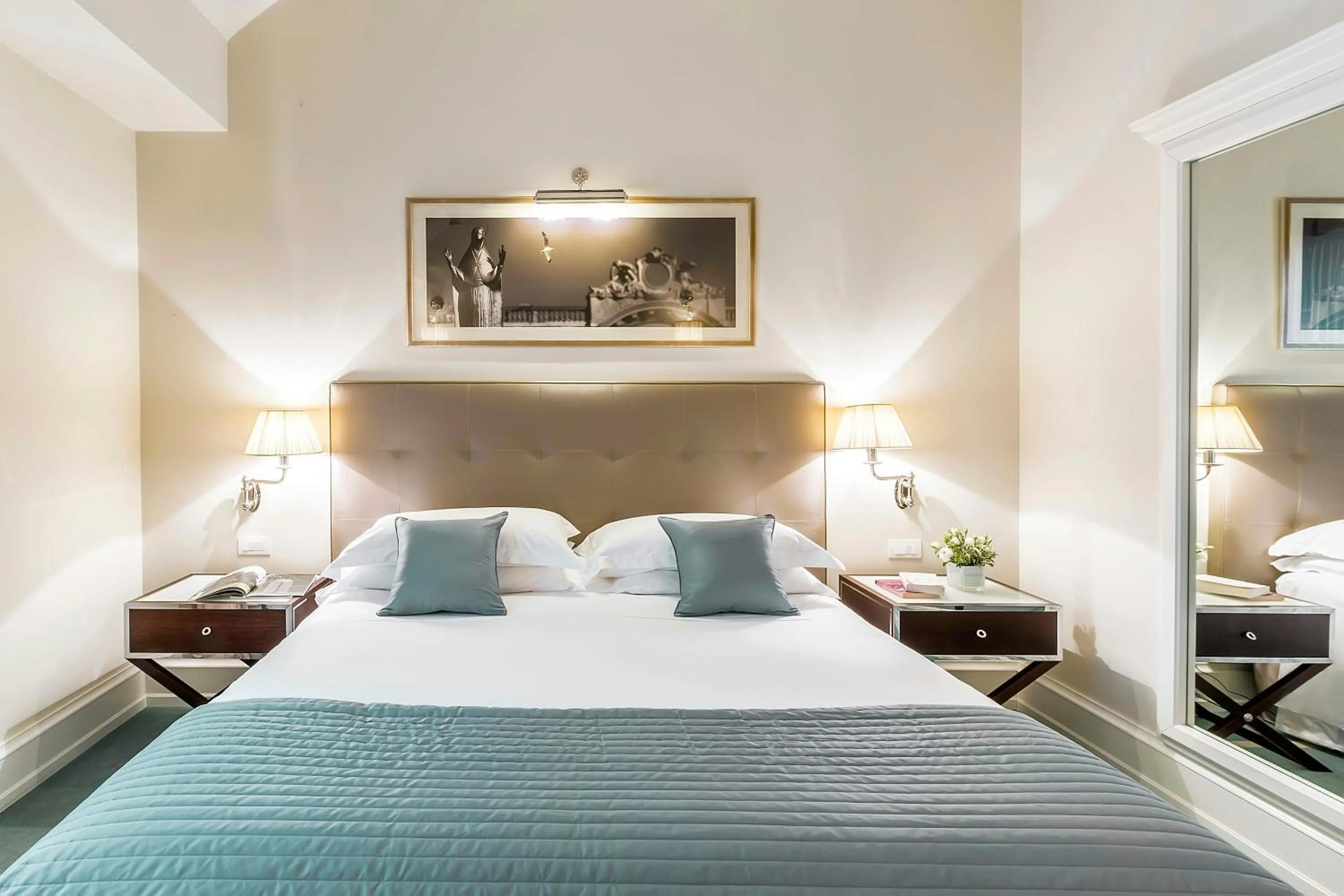 Bedroom, Bed in Savoia Excelsior Palace Trieste - Starhotels Collezione