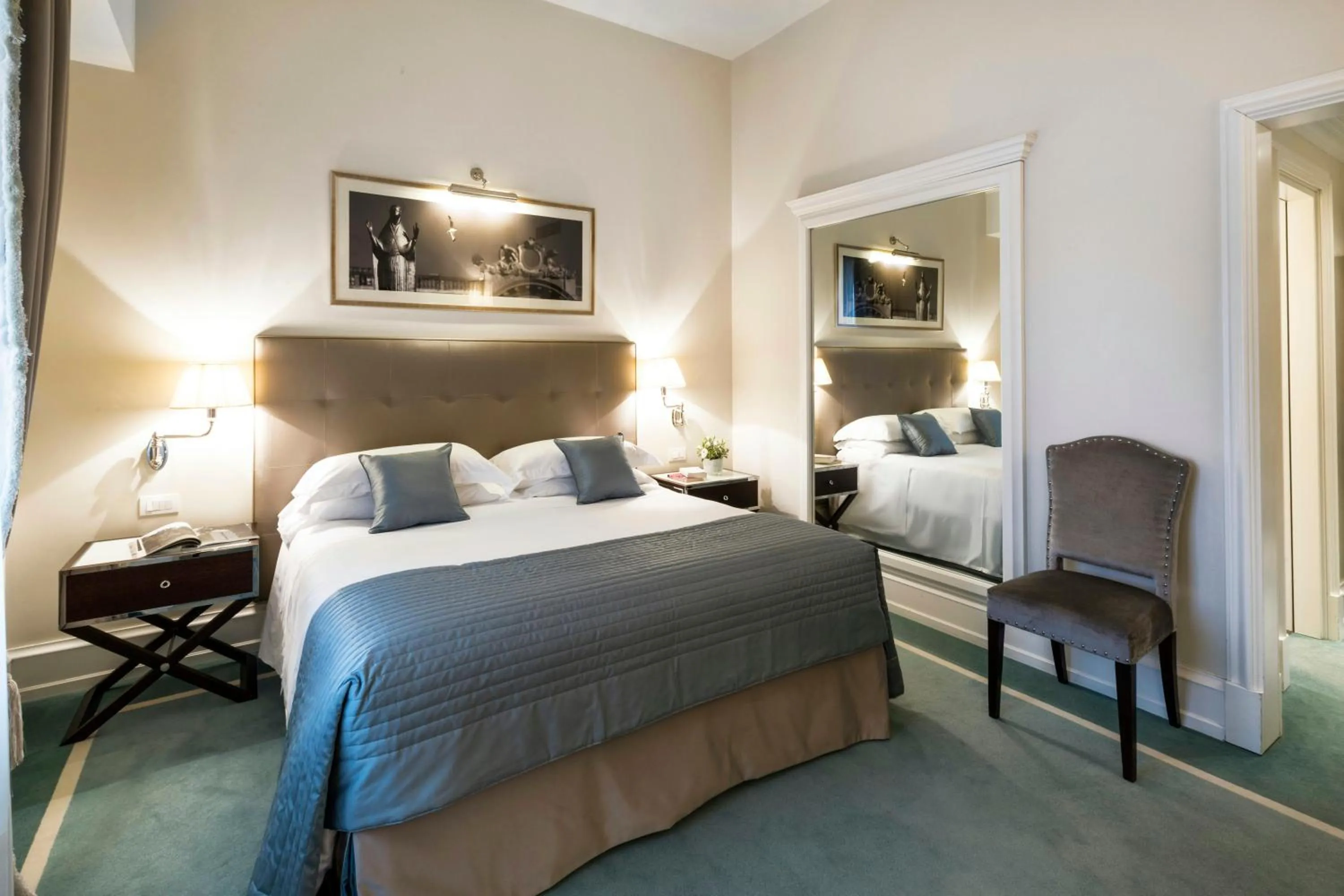 Bedroom, Bed in Savoia Excelsior Palace Trieste - Starhotels Collezione