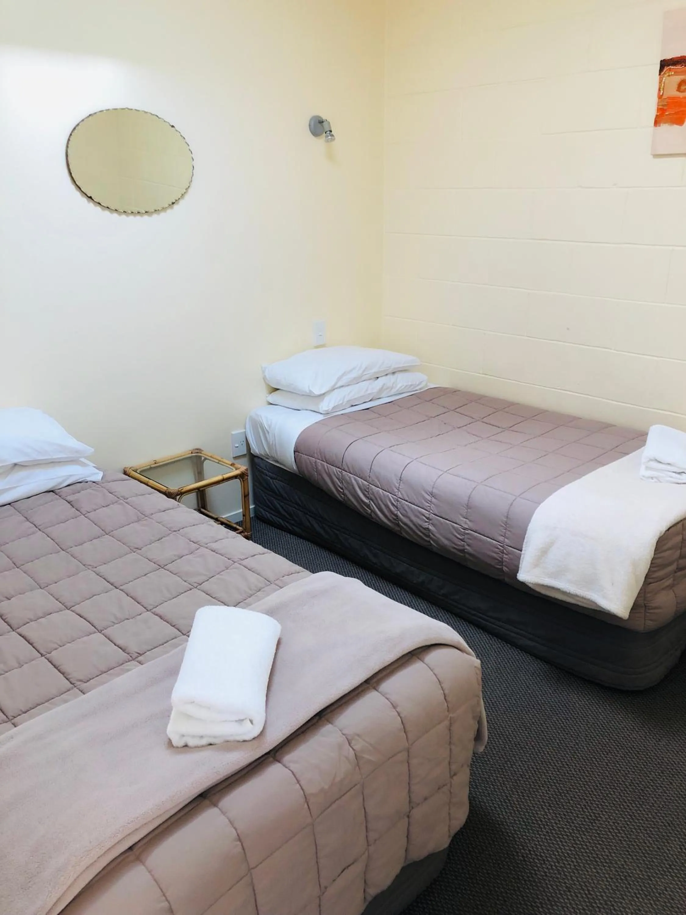 Bed in Waiheke Island Motel