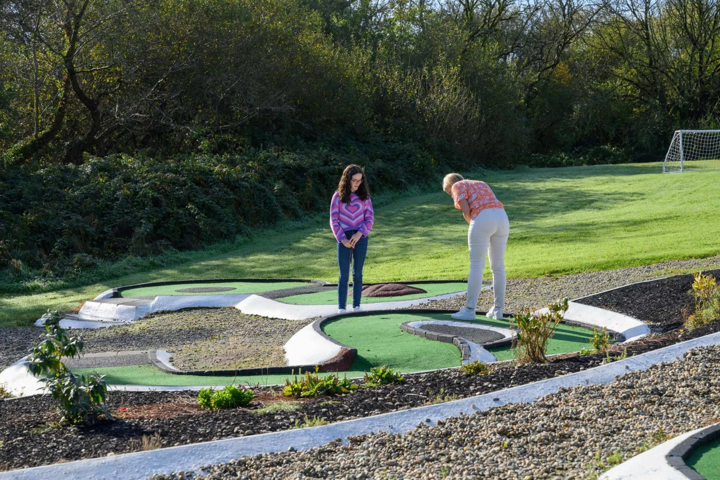Minigolf in Newtown Park Hotel