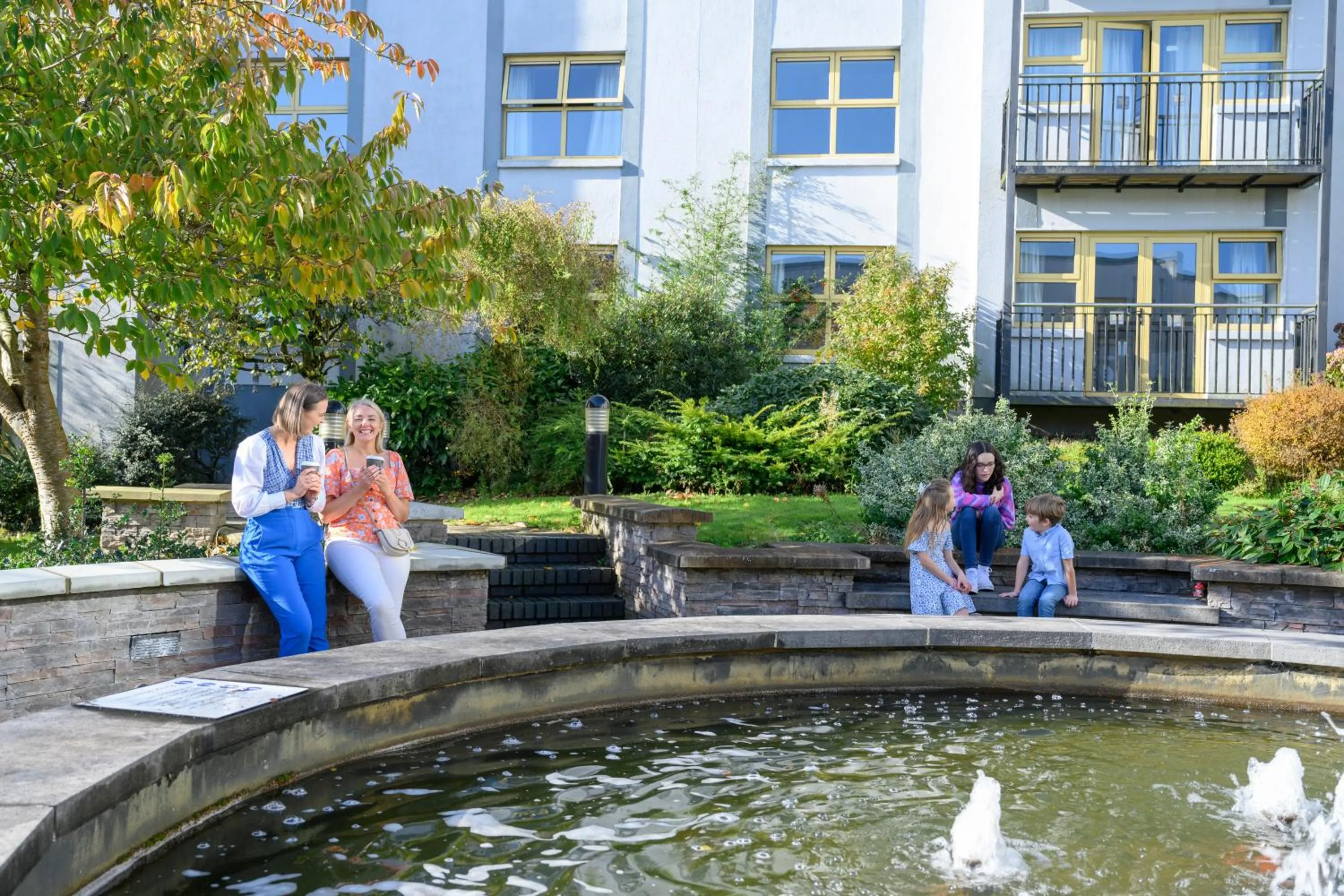 Garden in Newtown Park Hotel
