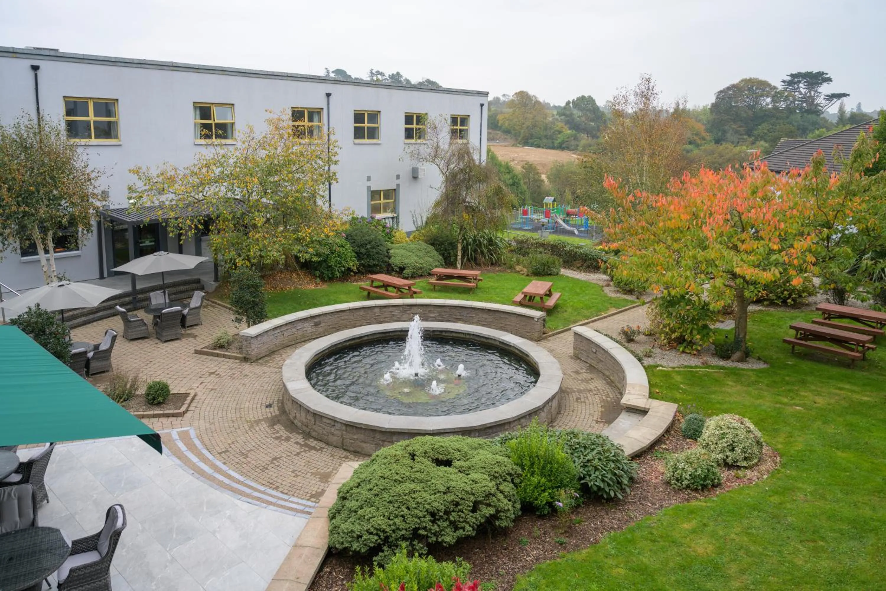 Garden in Newtown Park Hotel