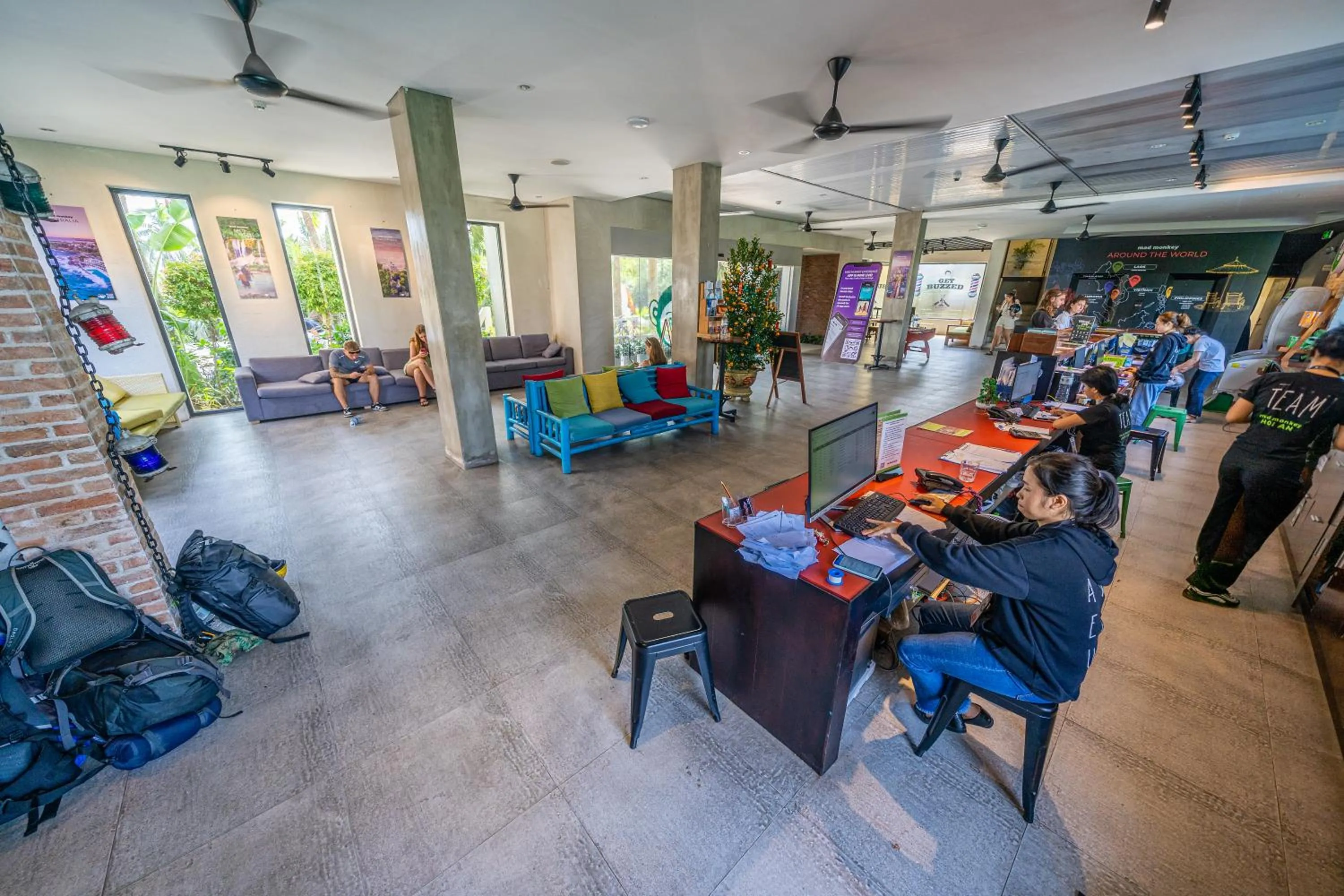 Lobby or reception in Mad Monkey Hoi An
