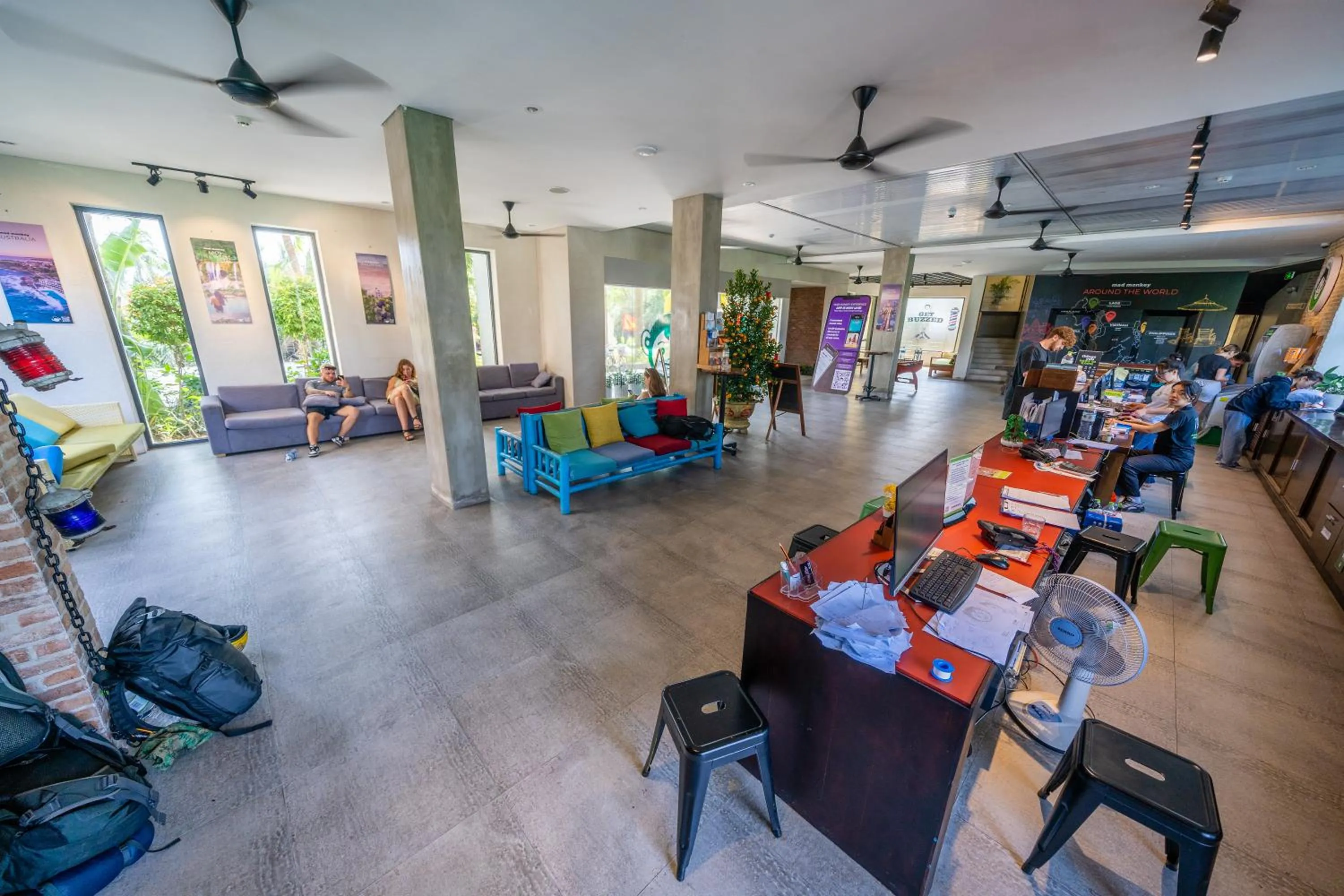 Lobby or reception in Mad Monkey Hoi An
