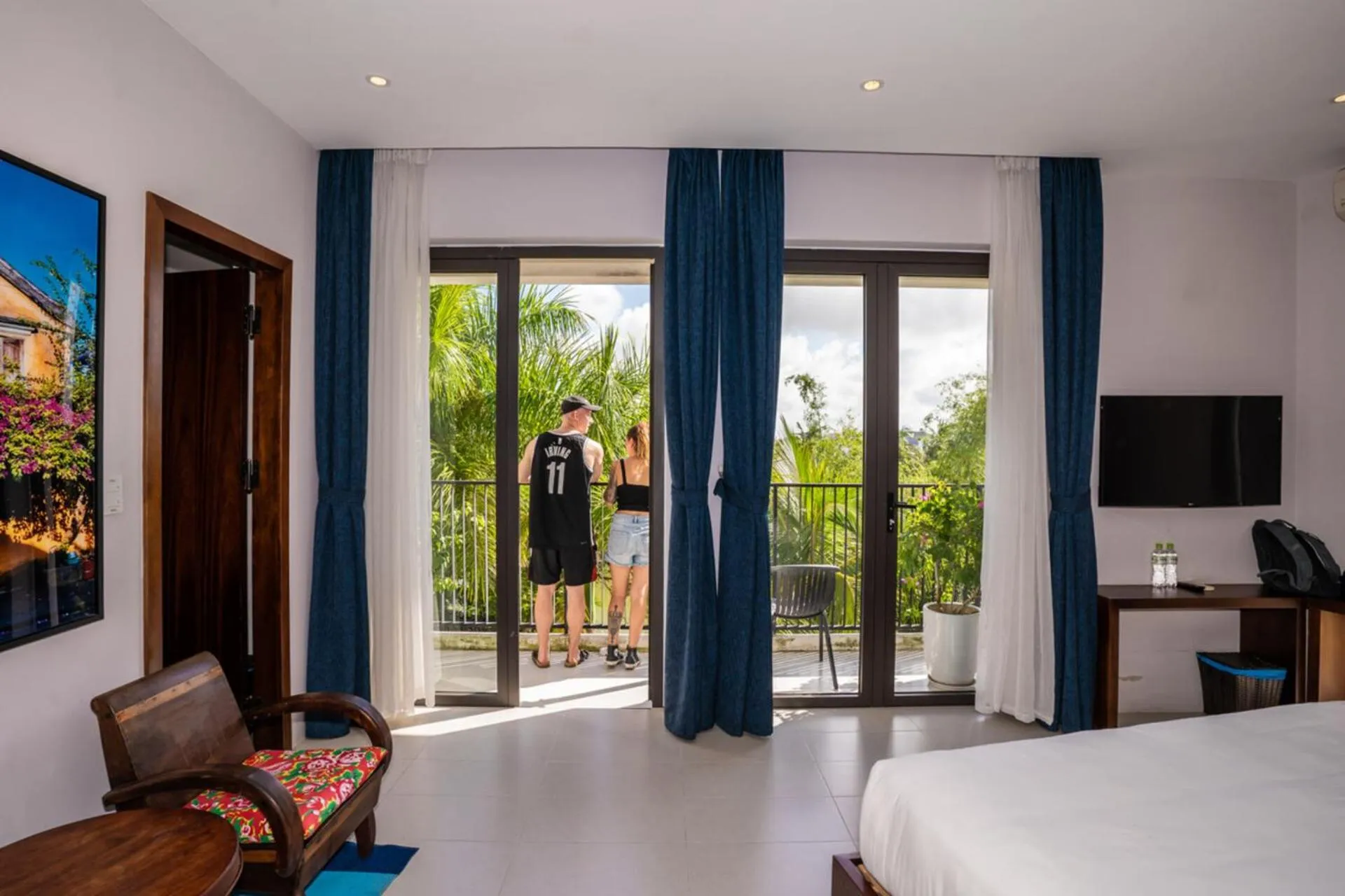 Balcony/Terrace, Bed in Mad Monkey Hoi An