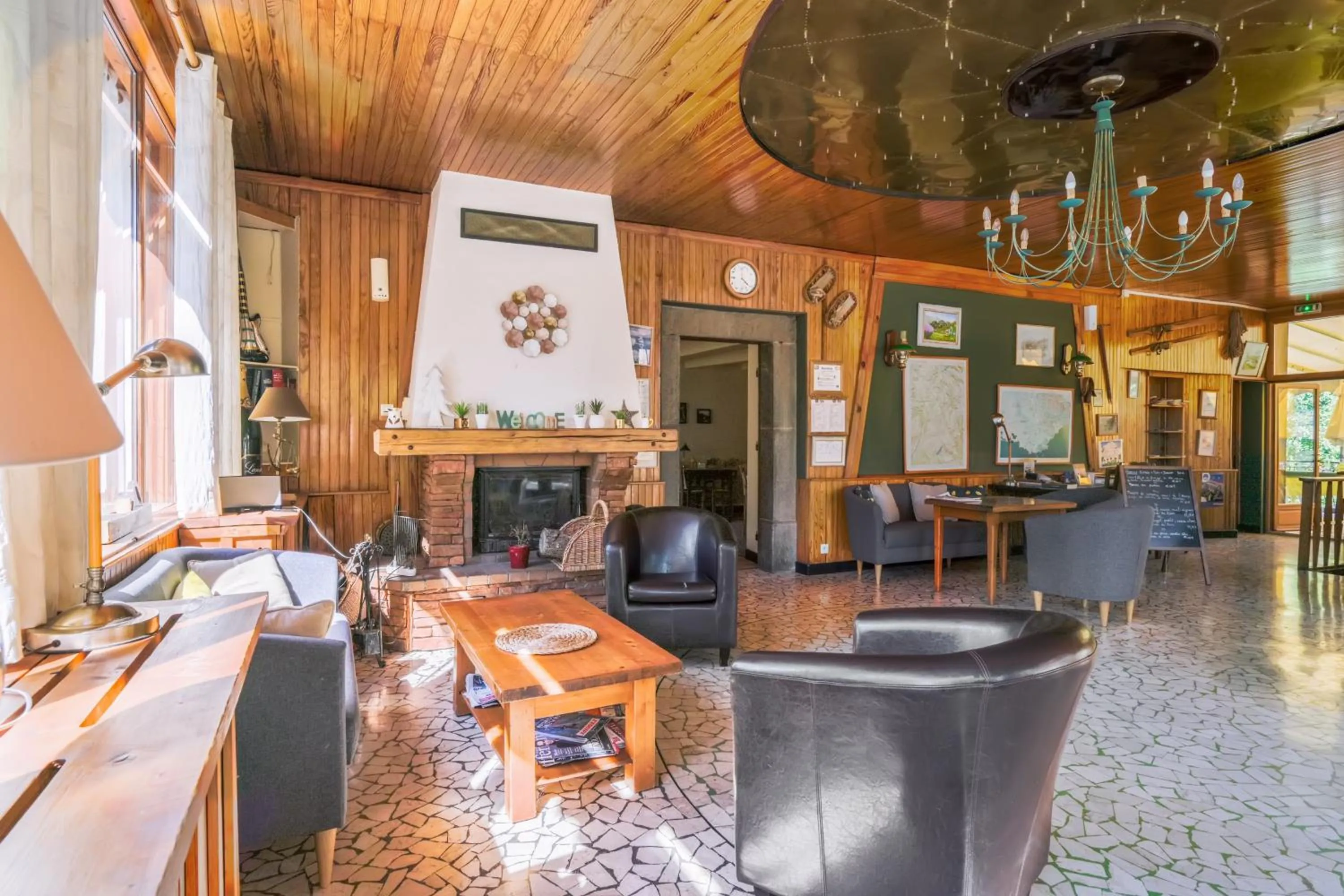 Lobby or reception in Le Vieux Tilleul