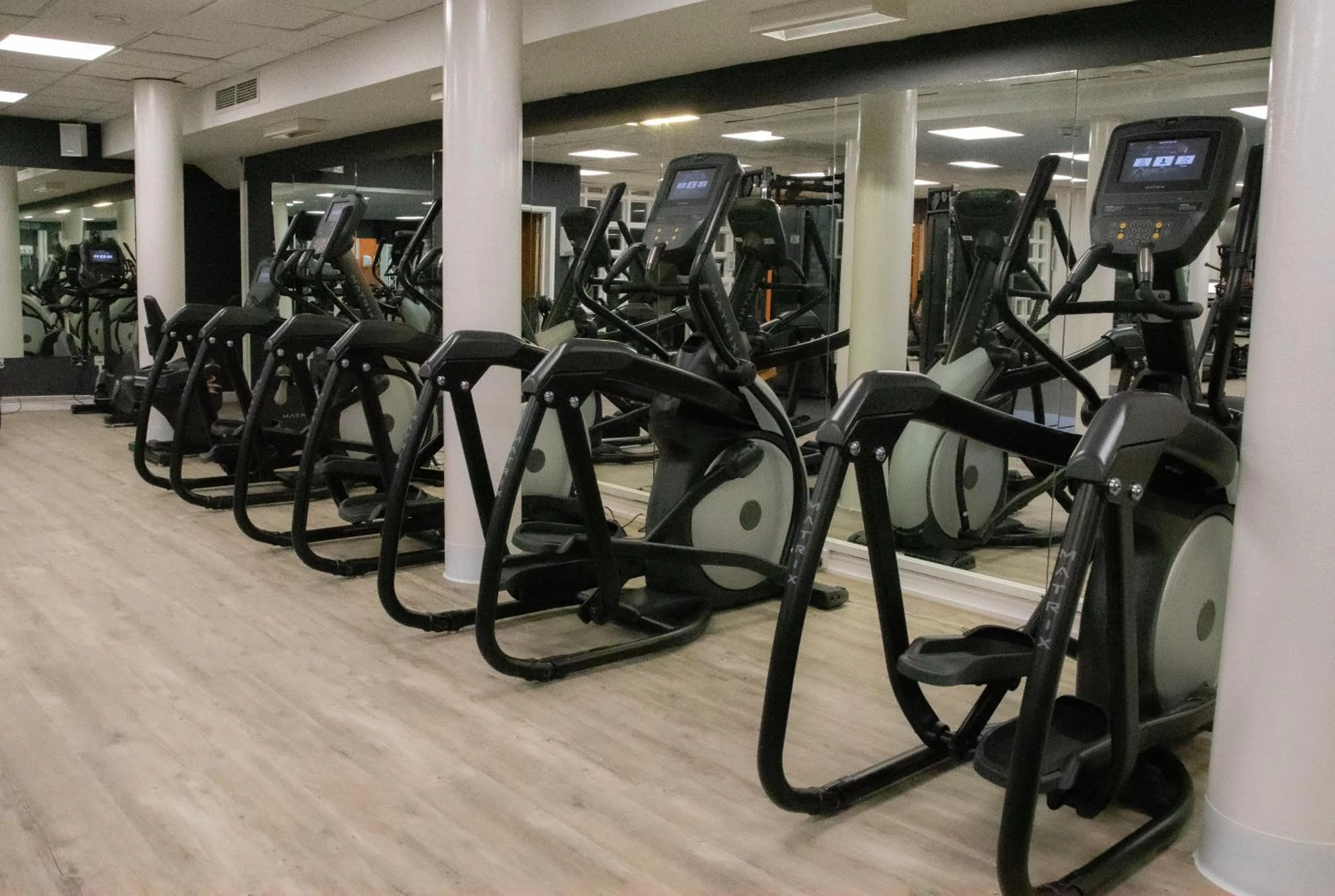 Fitness centre/facilities in Manor Of Groves Hotel, Golf & Health Club