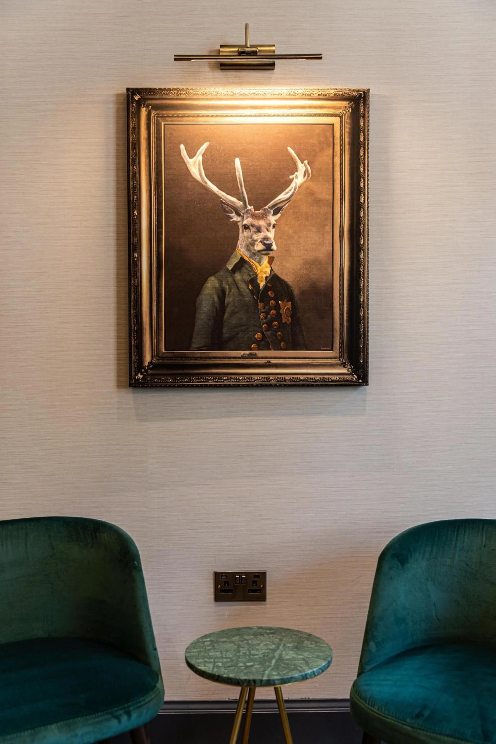 Lobby or reception in The House on Warwick