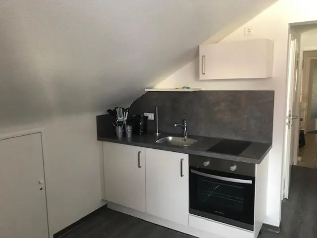 Kitchen or kitchenette in Hotel Lamm