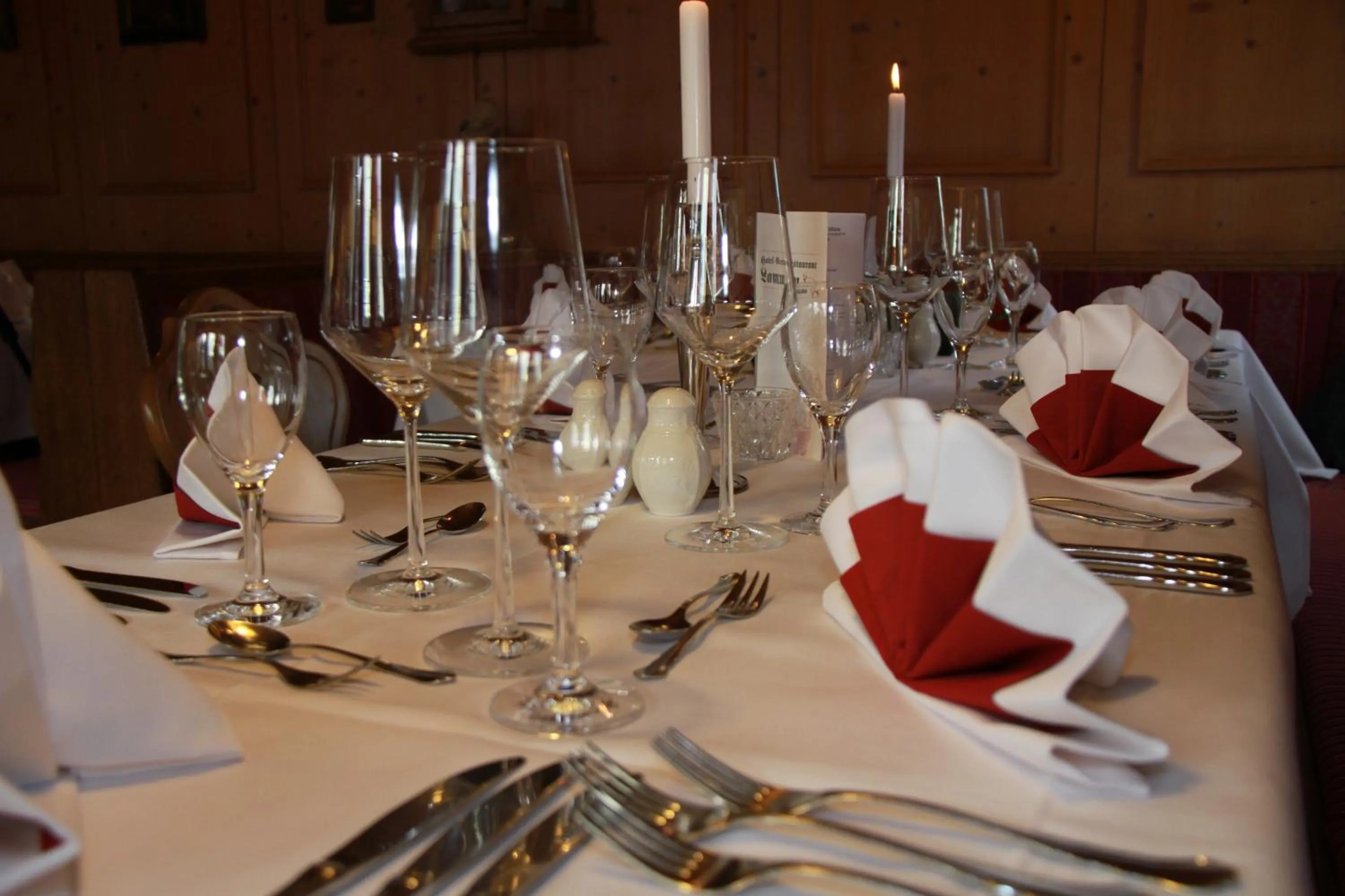 Food and drinks in Hotel Lamm