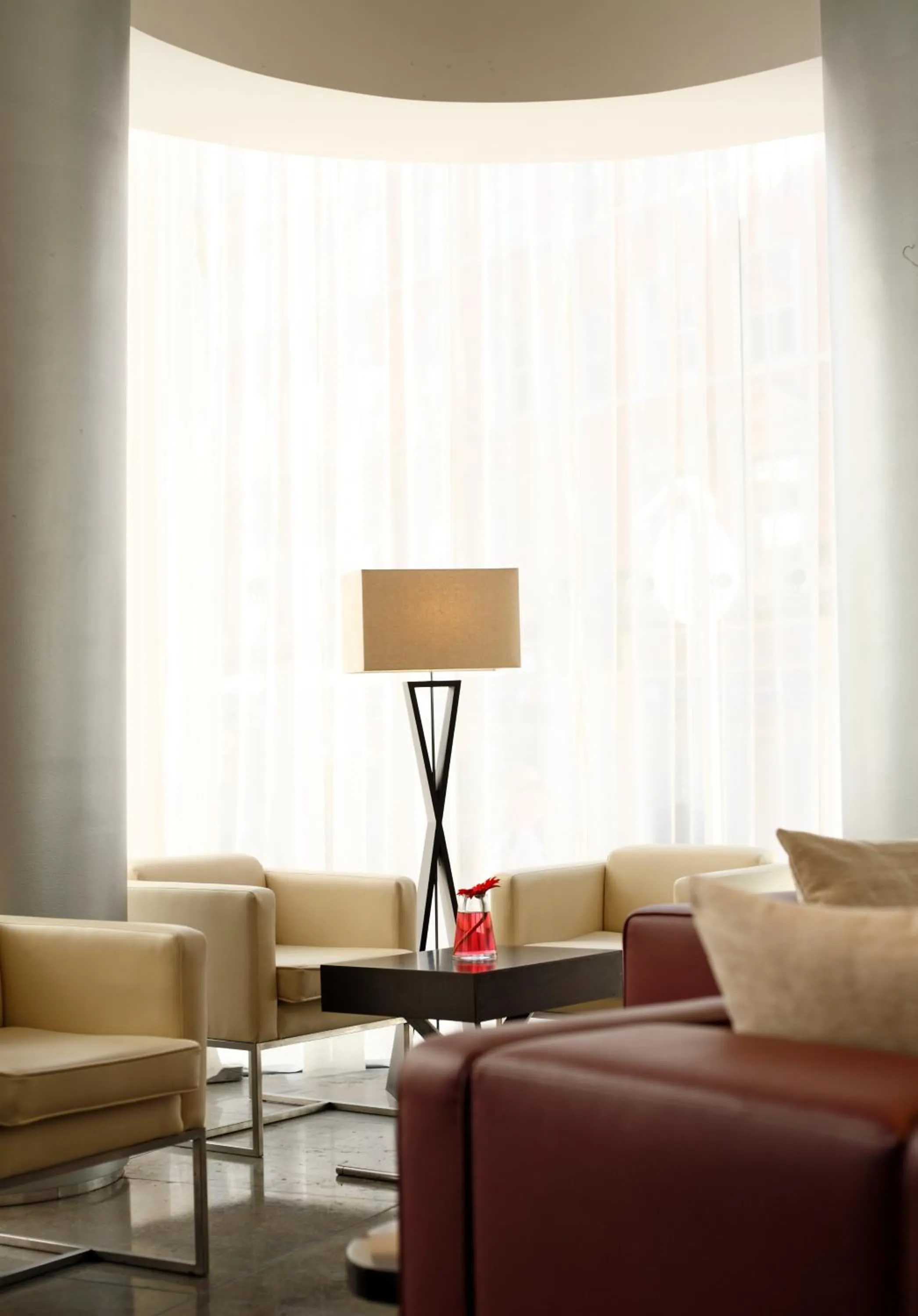 Seating area in Park Plaza Leeds