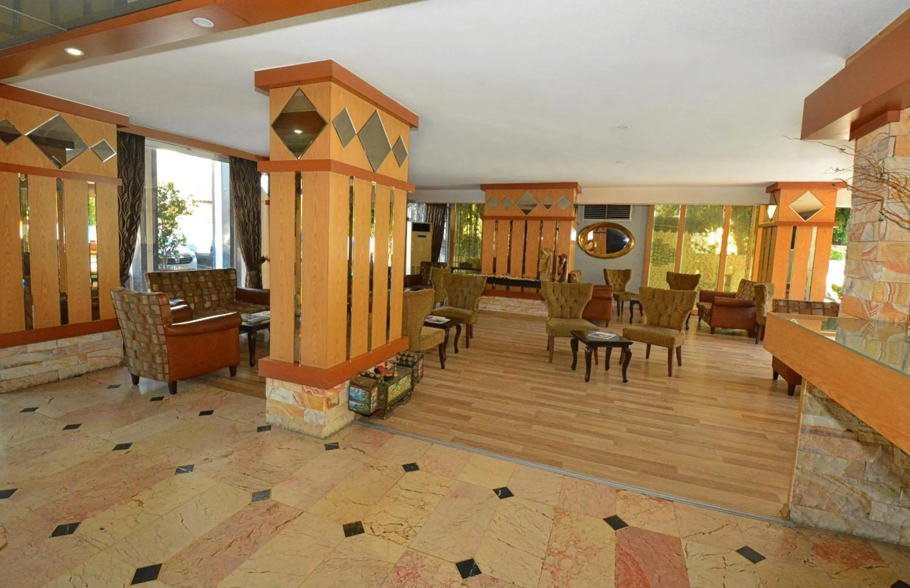 Lobby or reception in Bulvar Hotel