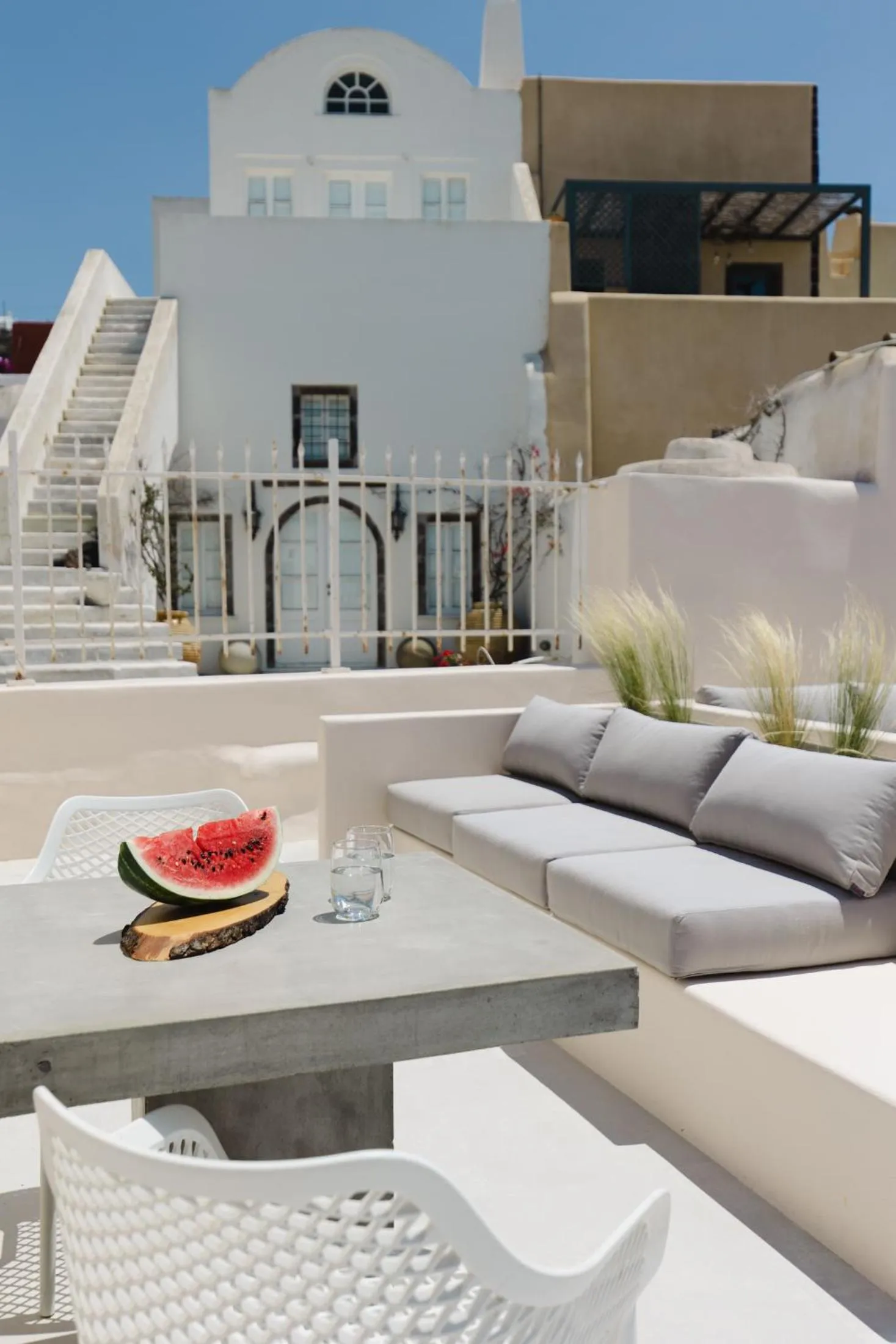 Balcony/Terrace in Elysian Santorini