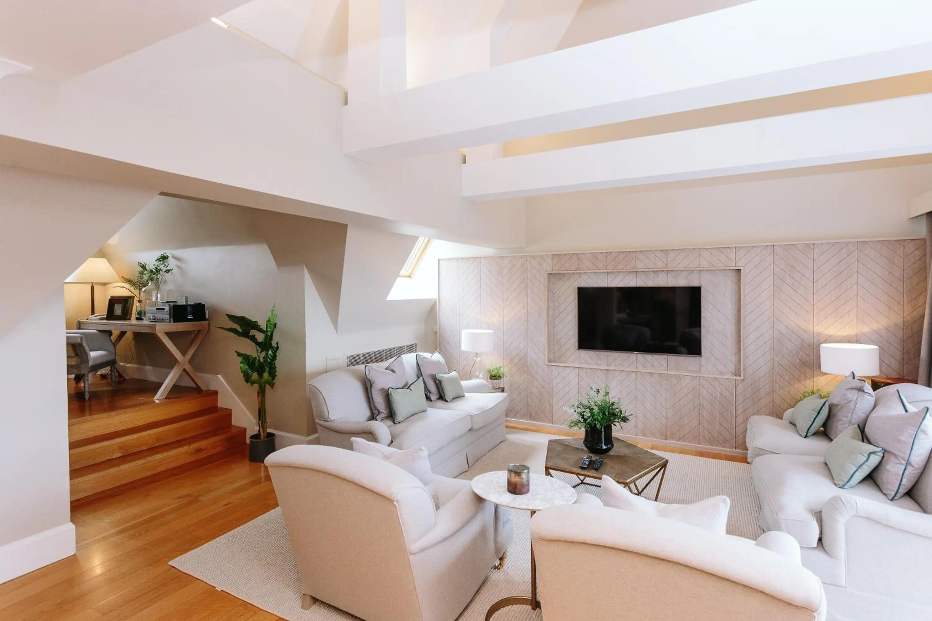 Living room in The Scotsman Hotel