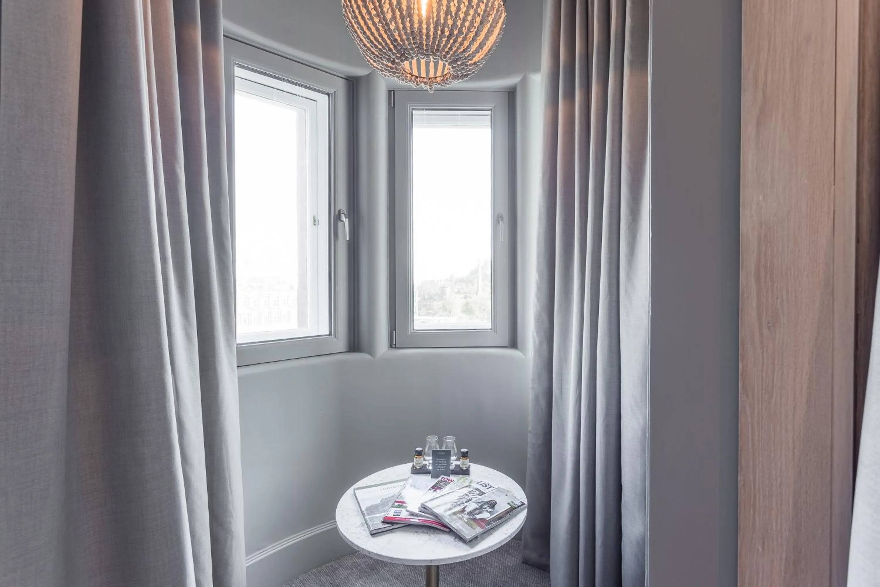 Decorative detail in The Scotsman Hotel