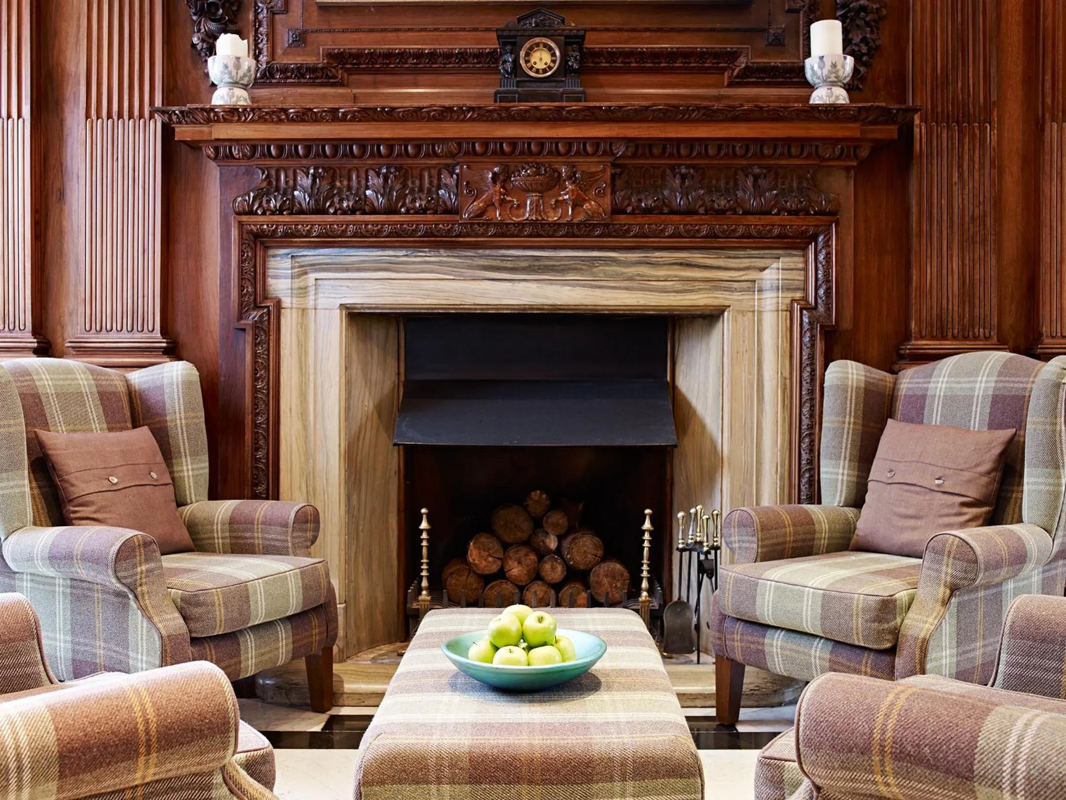 Lobby or reception in The Scotsman Hotel