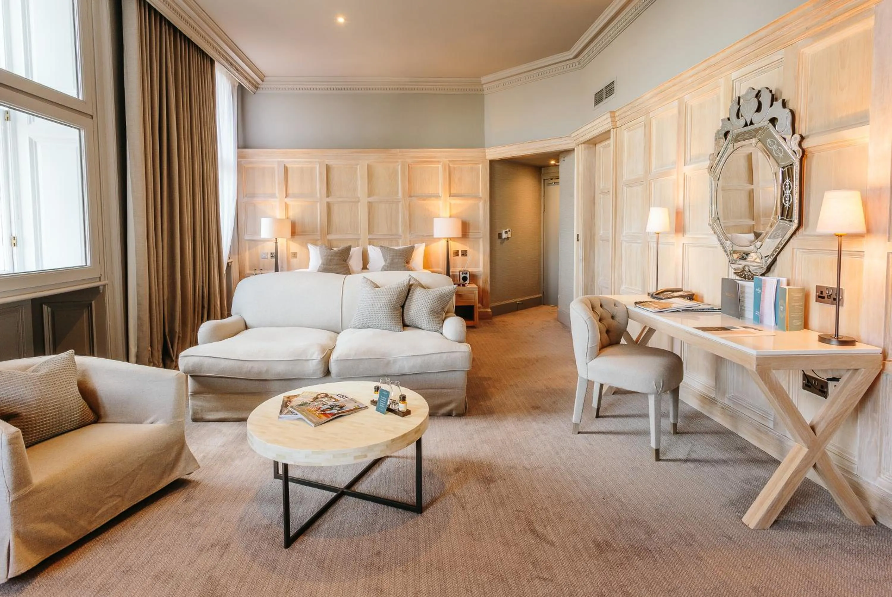 Photo of the whole room in The Scotsman Hotel