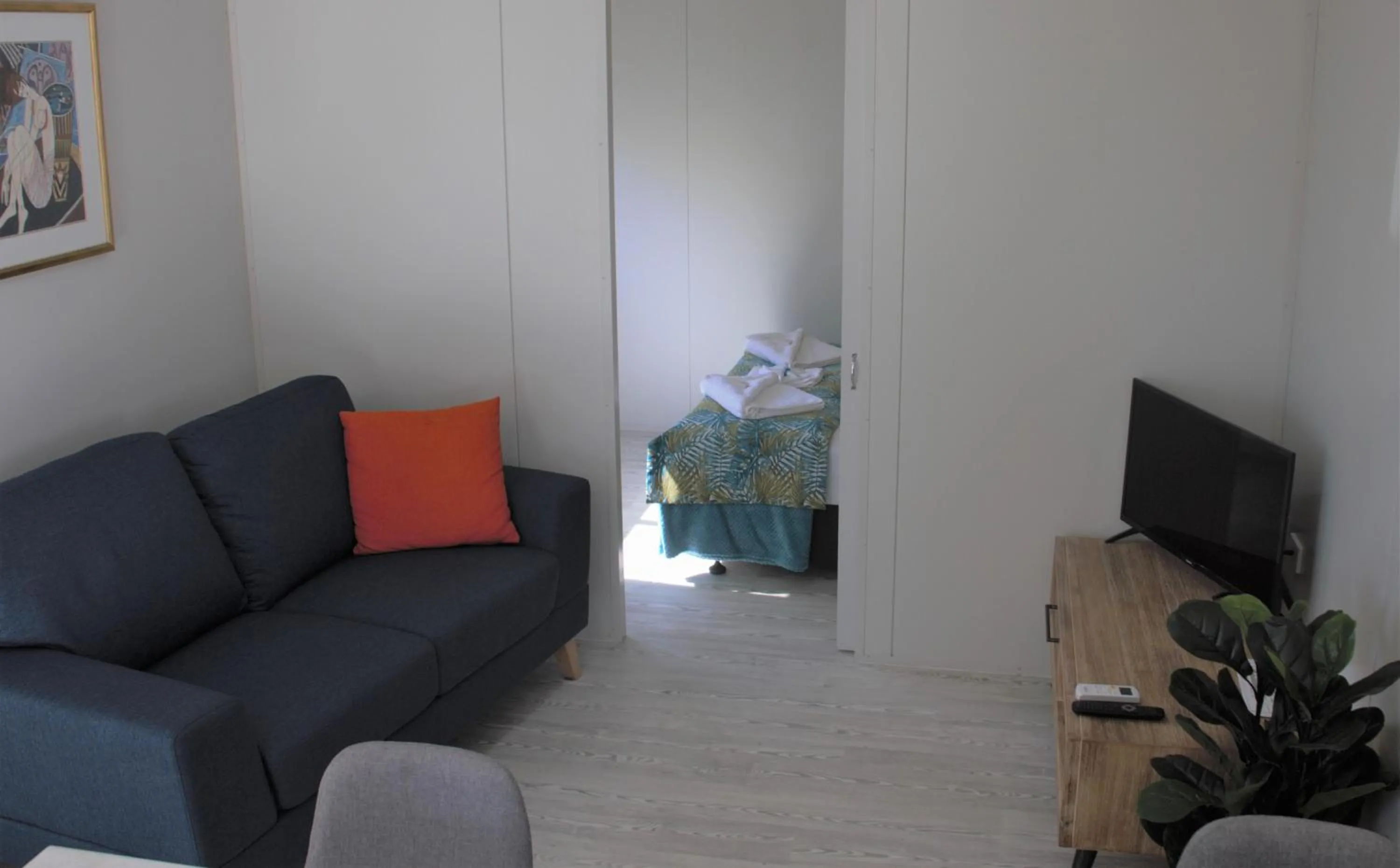 Living room in Alva Beach Tourist Park