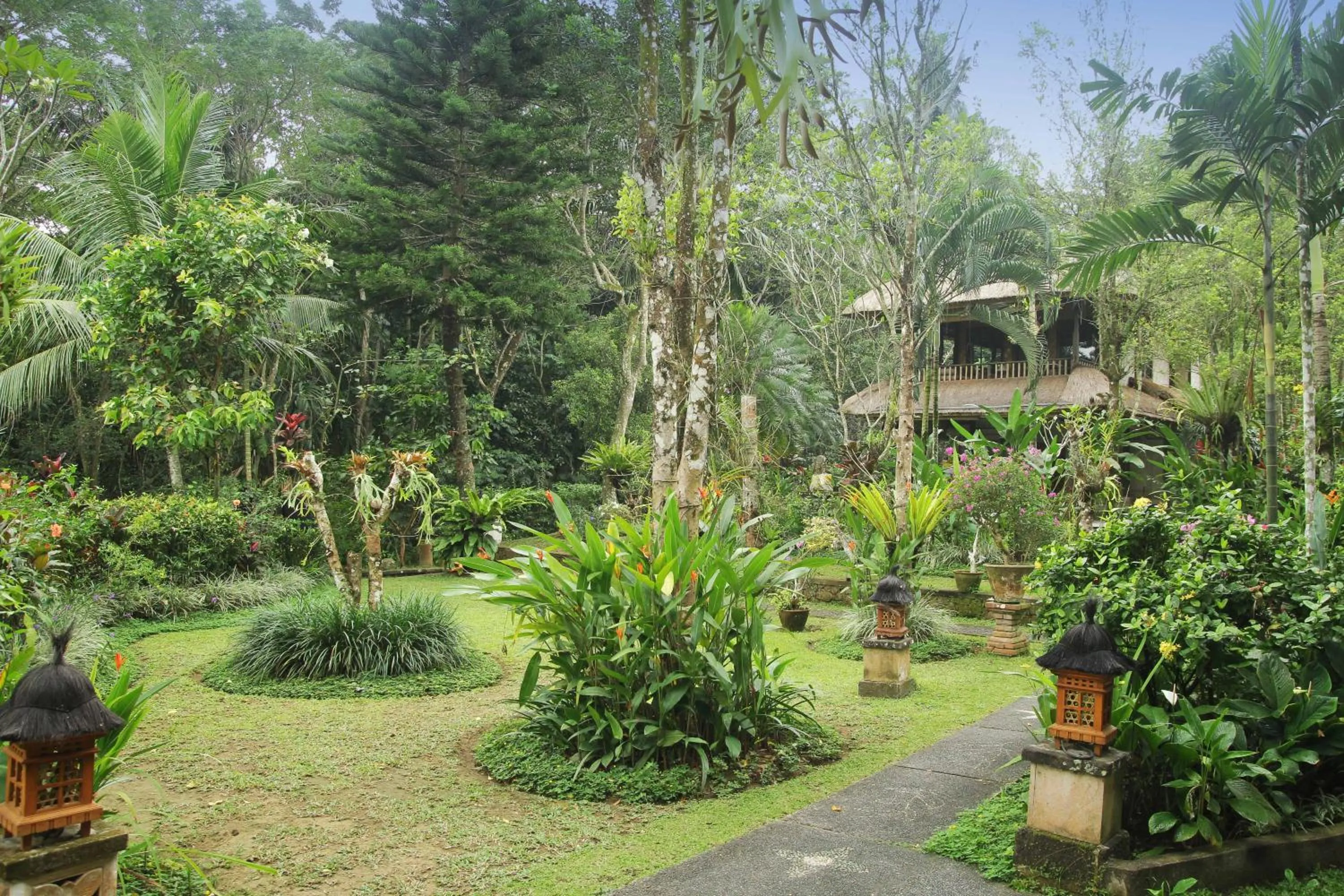 Garden view in Alam Indah Ubud