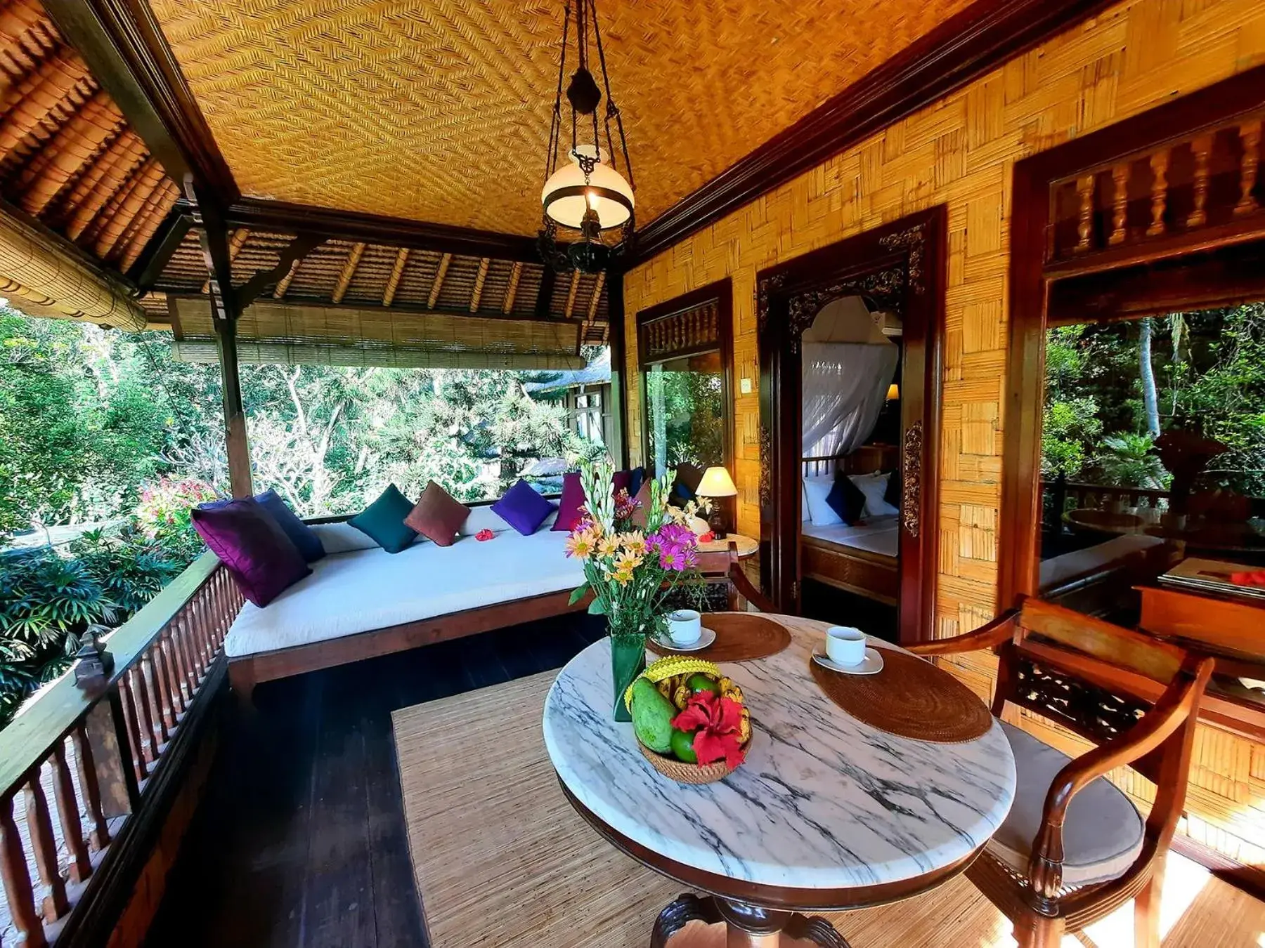 Superior garden view in Alam Indah Ubud Superior garden view in Alam Indah Ubud