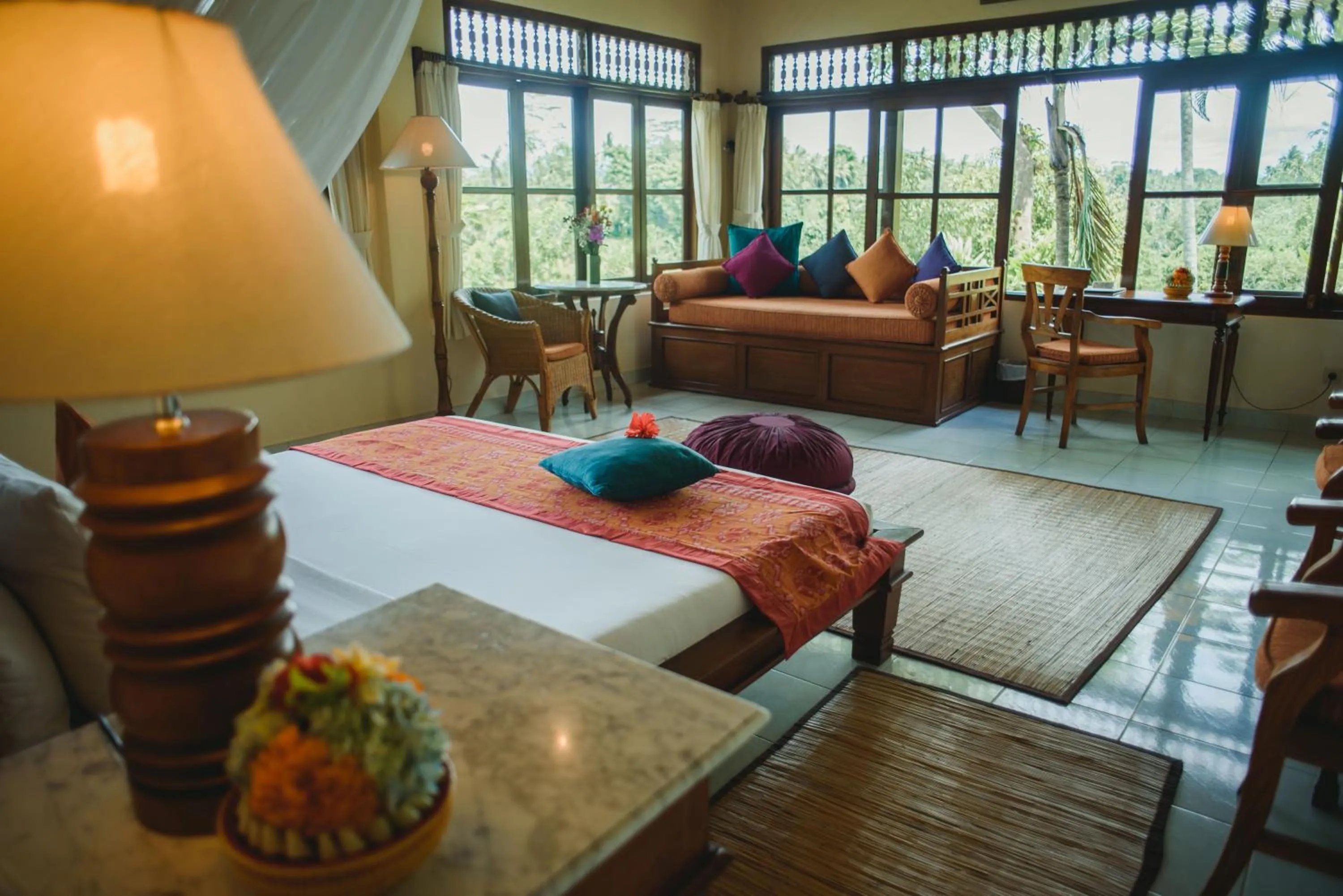 Bedroom, Bed in Alam Indah Ubud