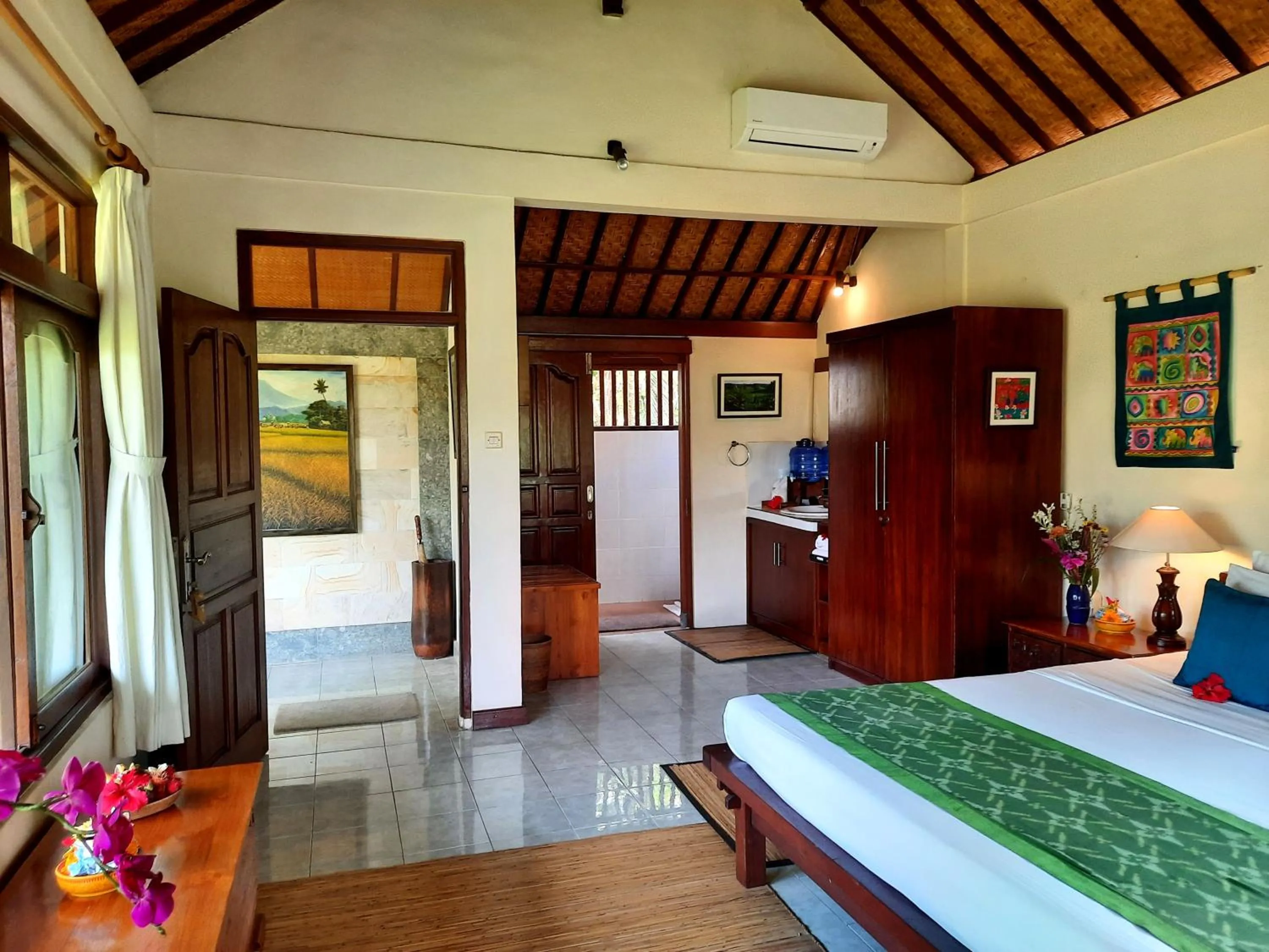 Bedroom, Bed in Alam Indah Ubud