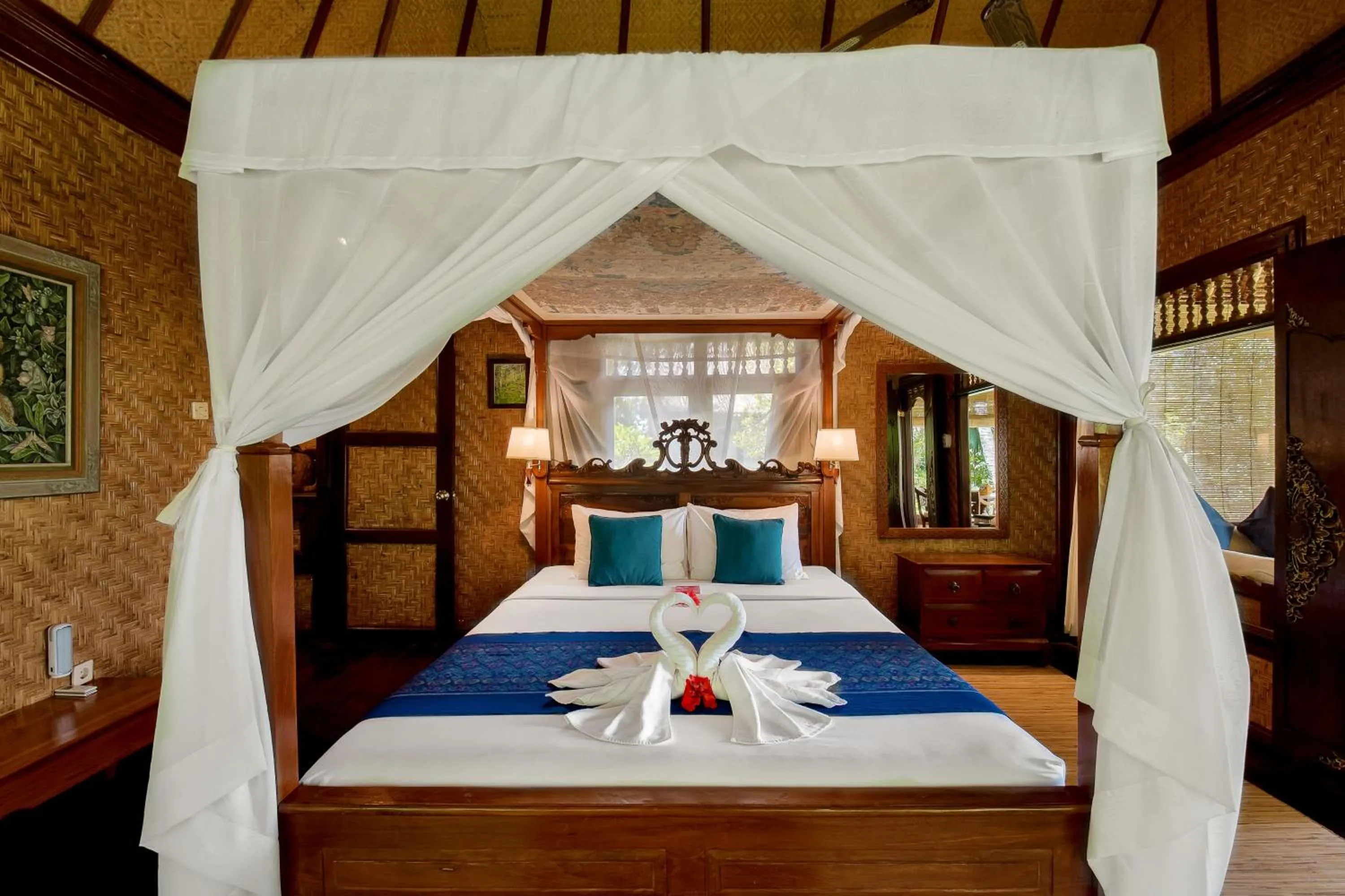 Bedroom, Bed in Alam Indah Ubud