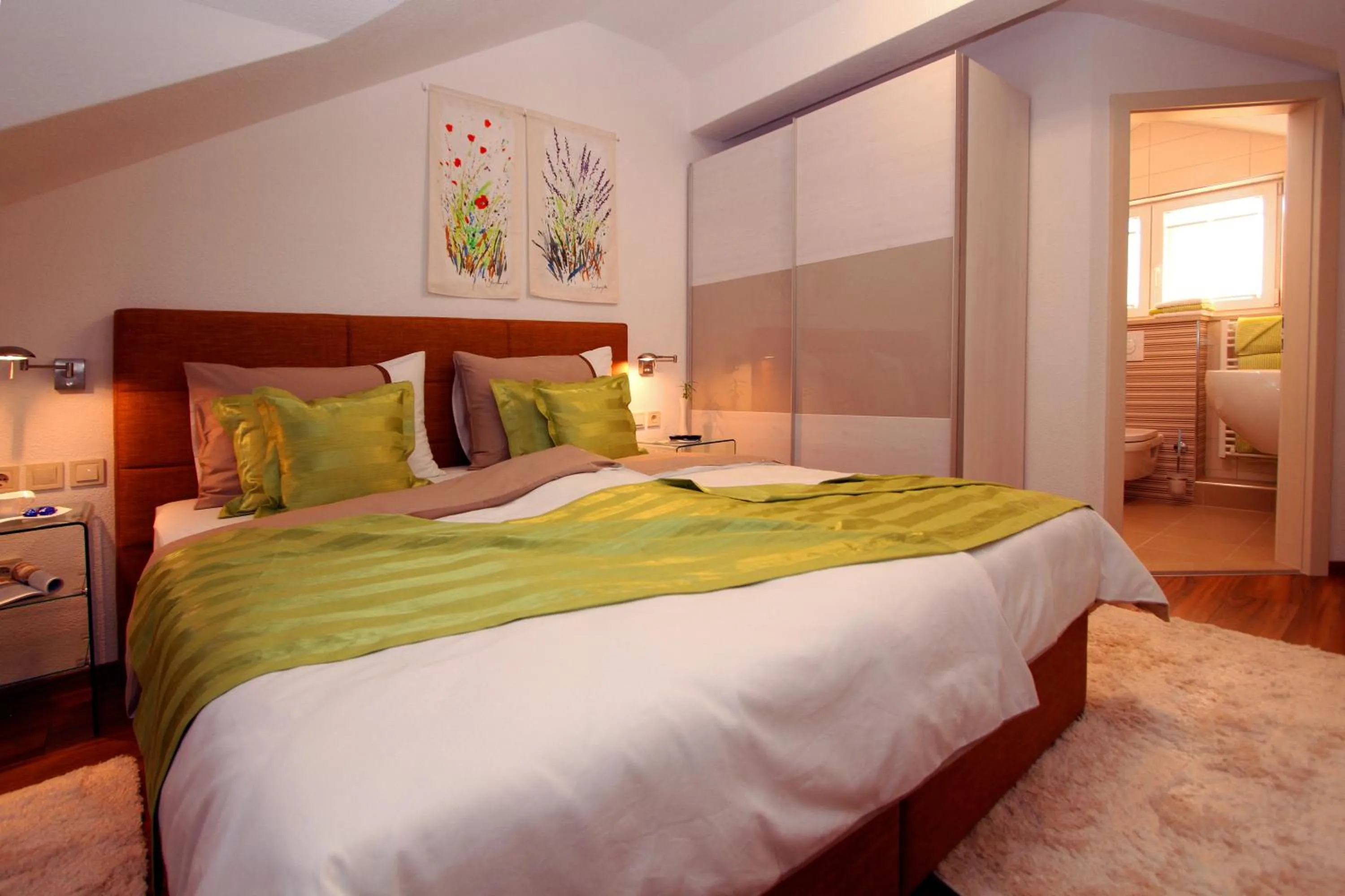Bedroom, Bed in Apartment Allure