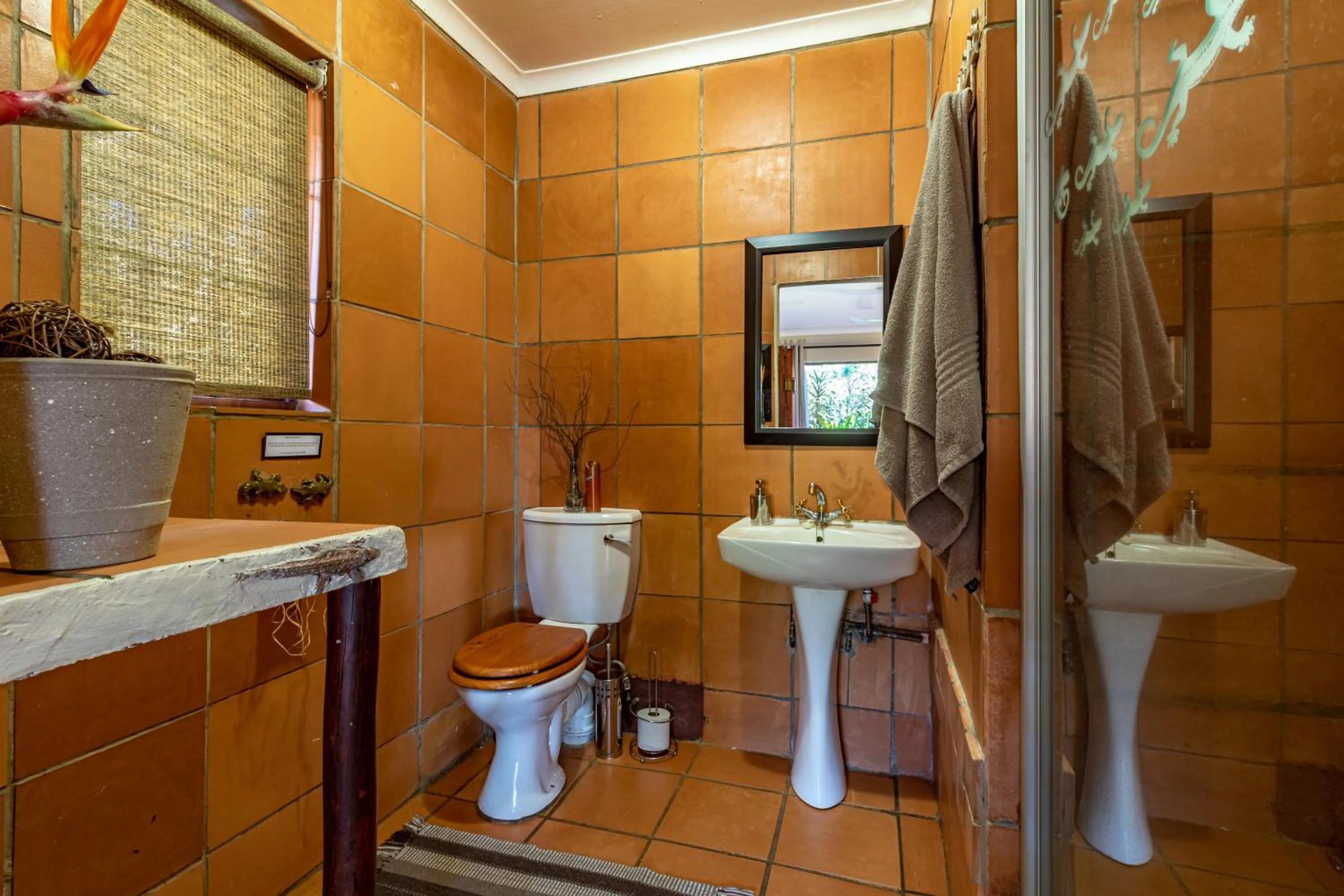 Toilet in Ulwazi Rock Lodge