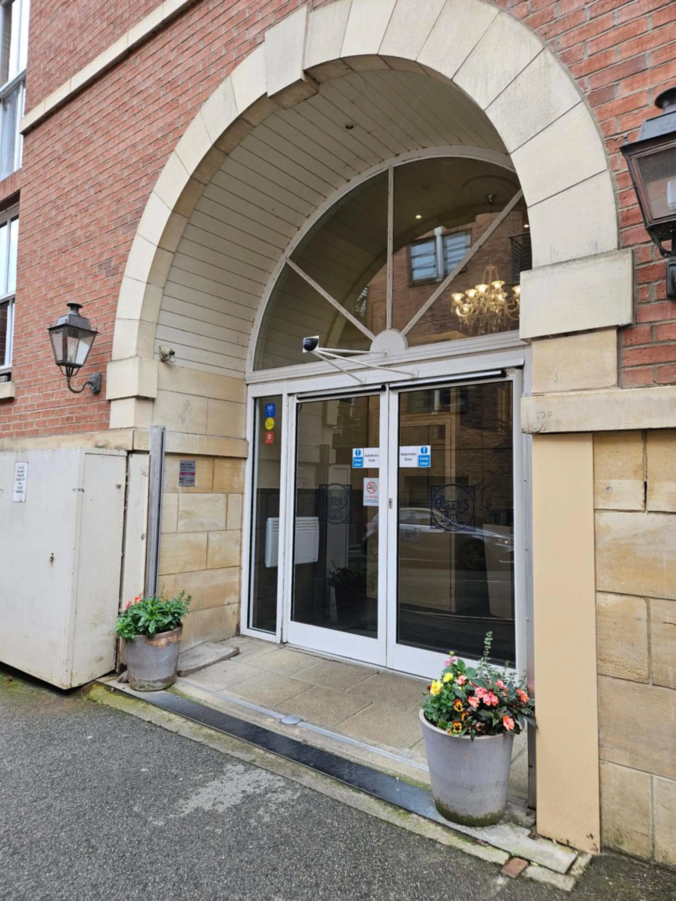 Facade/entrance in The Queens Hotel & Victoria Cloisters Apartments