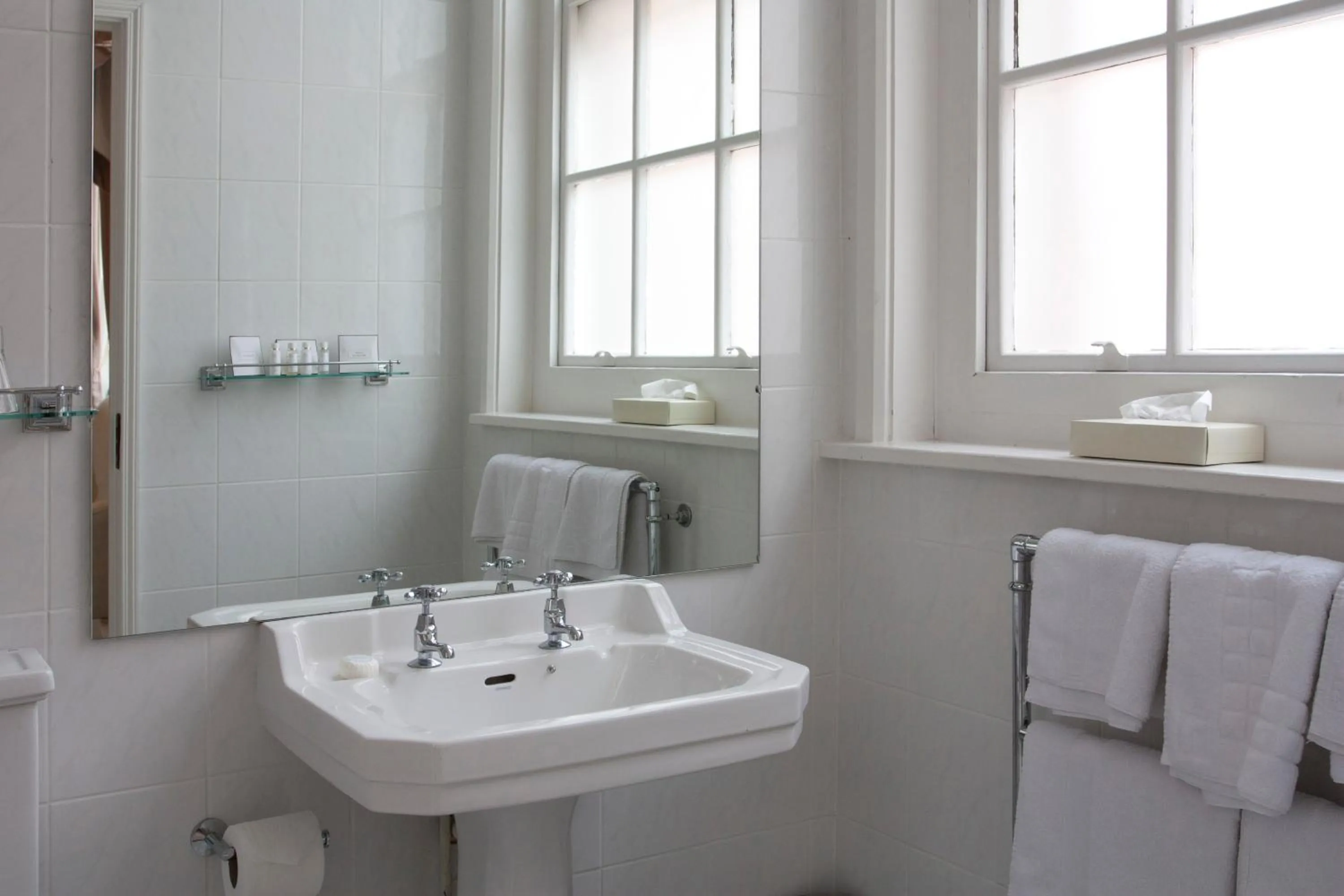 Bathroom in St James Hotel; BW Premier Collection