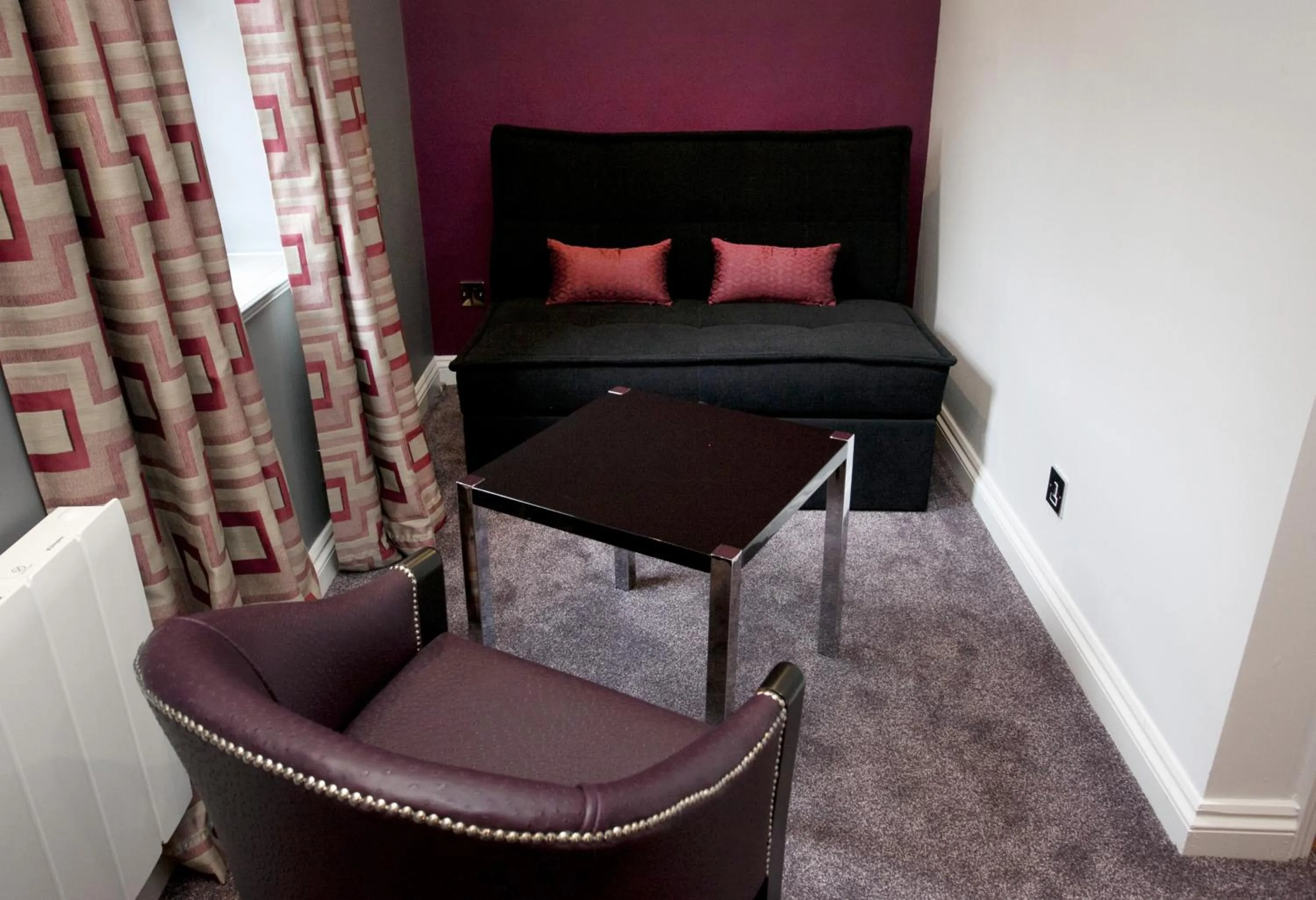 Decorative detail, Bed in St James Hotel; BW Premier Collection