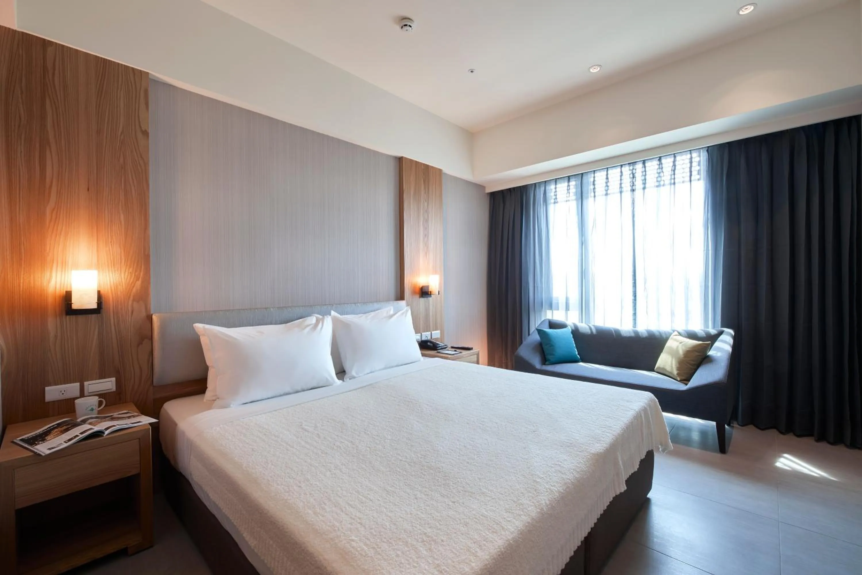 Bed in Grand Bay Resort Hotel