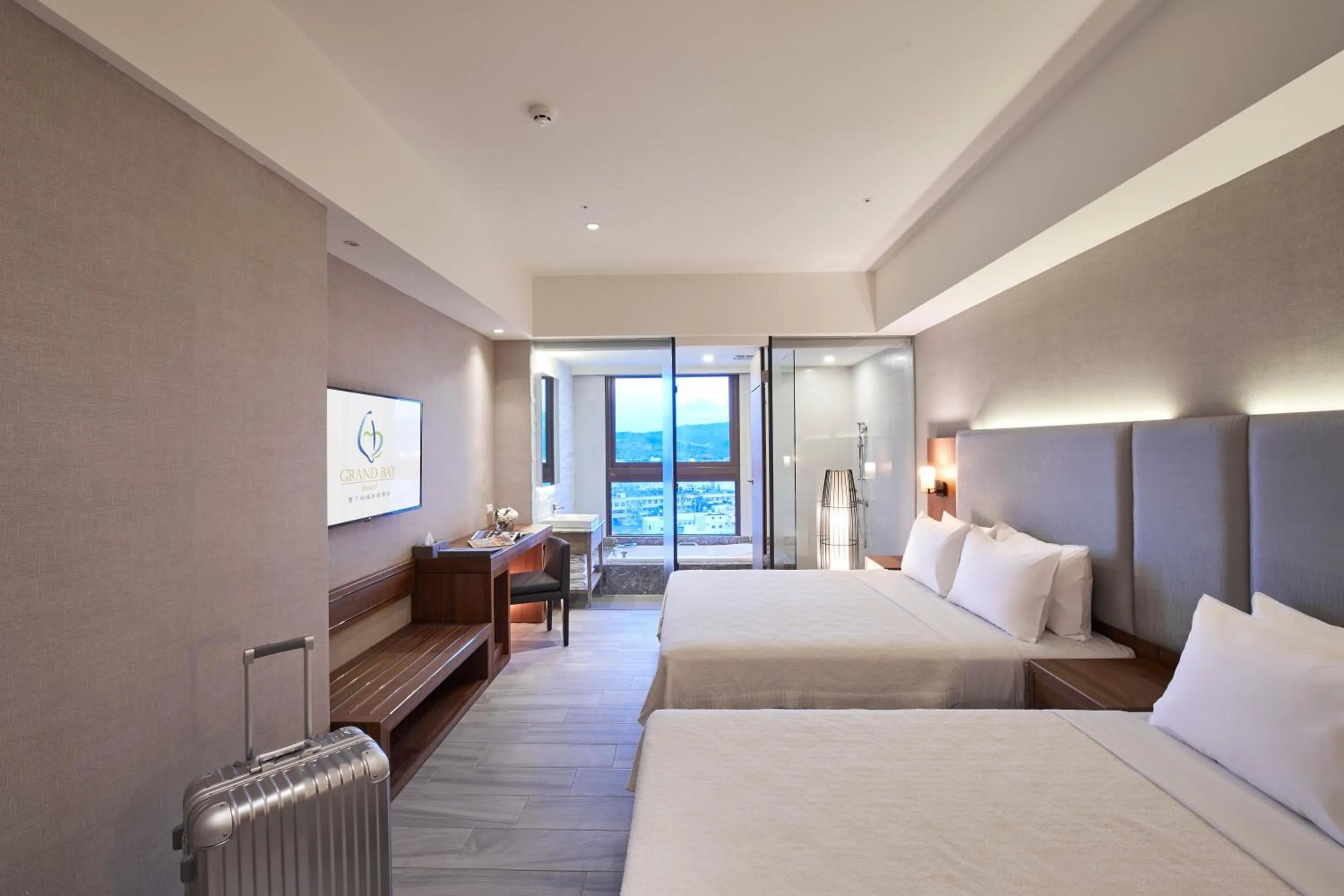 Bed in Grand Bay Resort Hotel