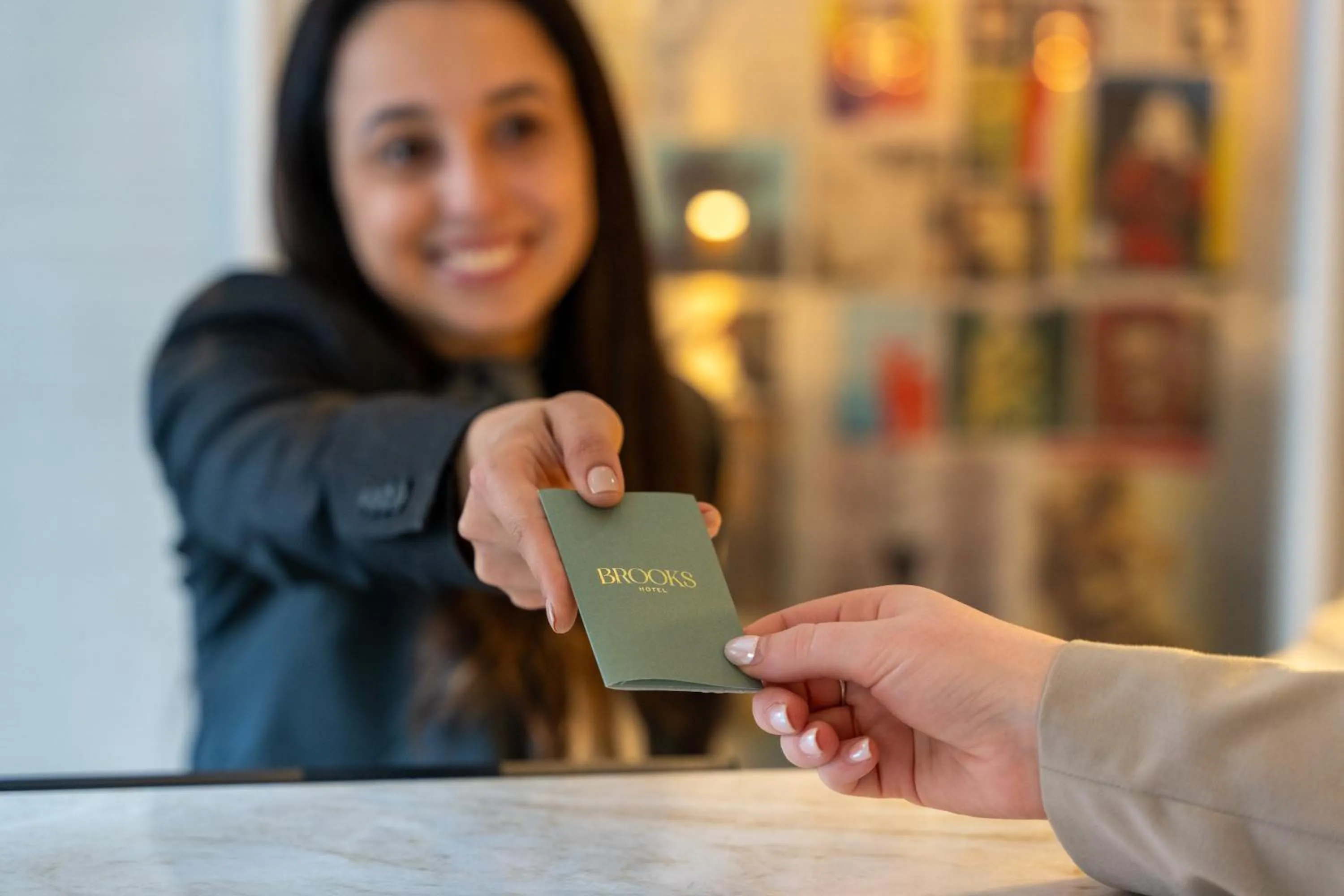 Lobby or reception in Brooks Hotel