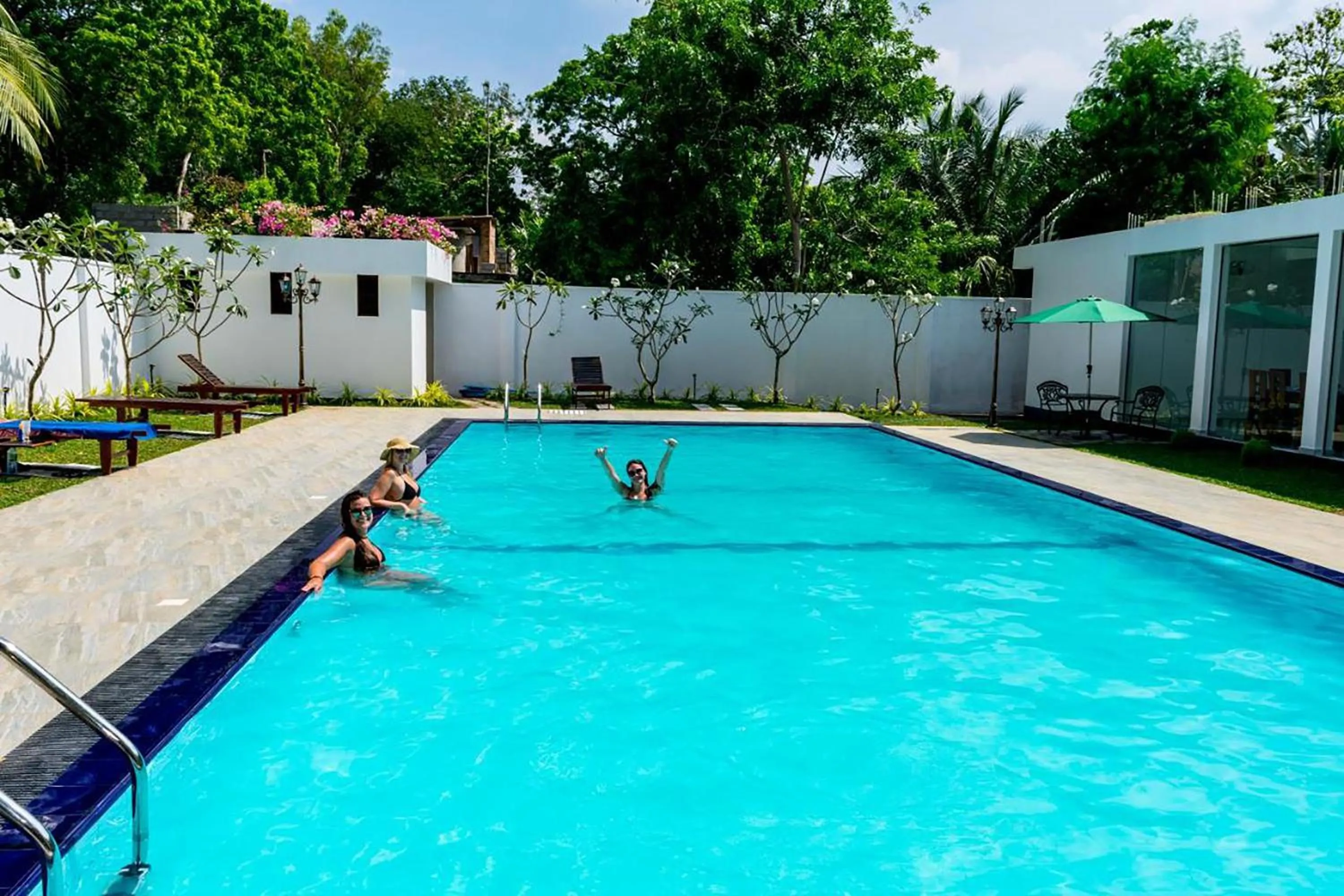 Pool view in Yala Hotel Elephant Eye