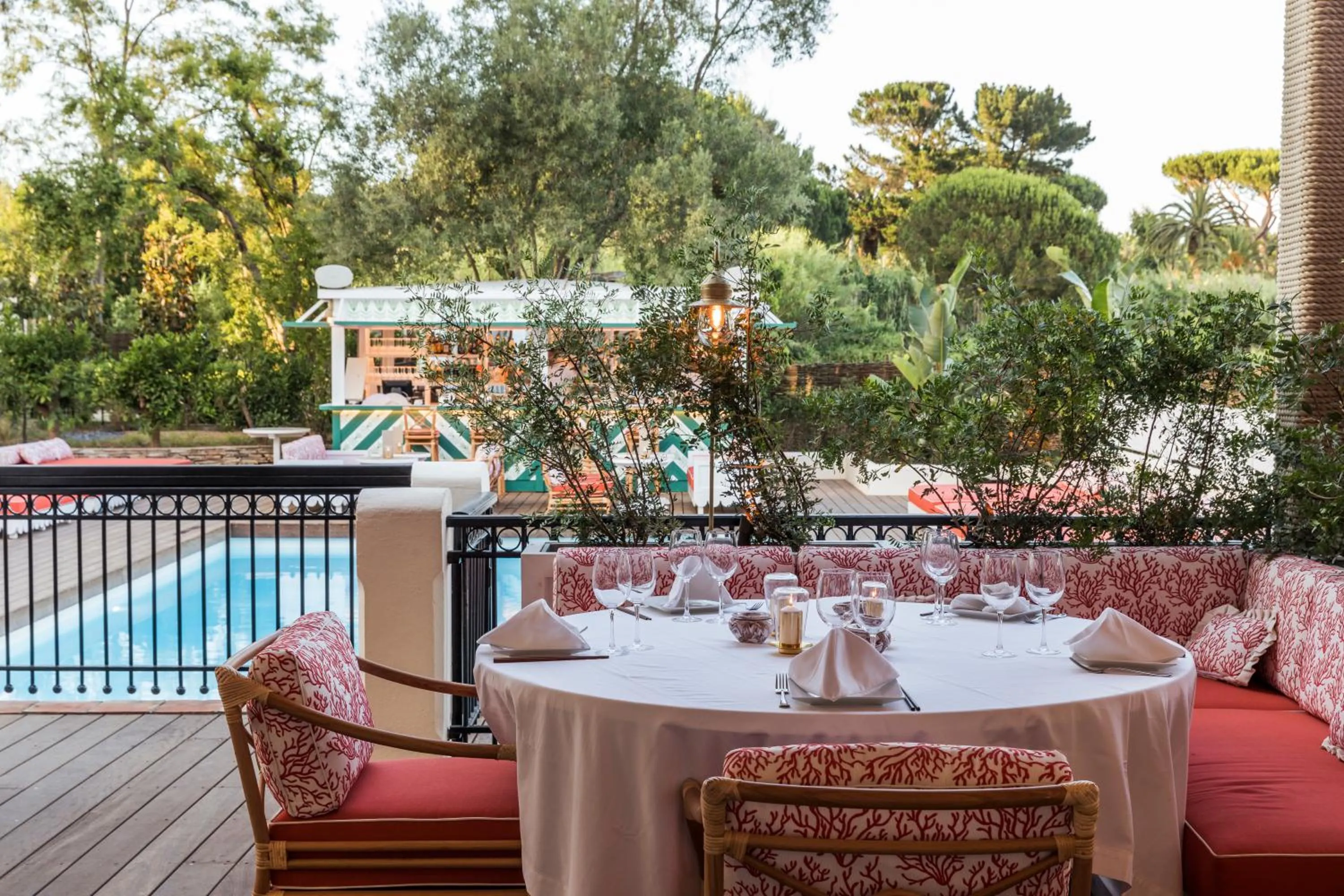 Restaurant/places to eat in Hôtel La Tartane Saint-Tropez