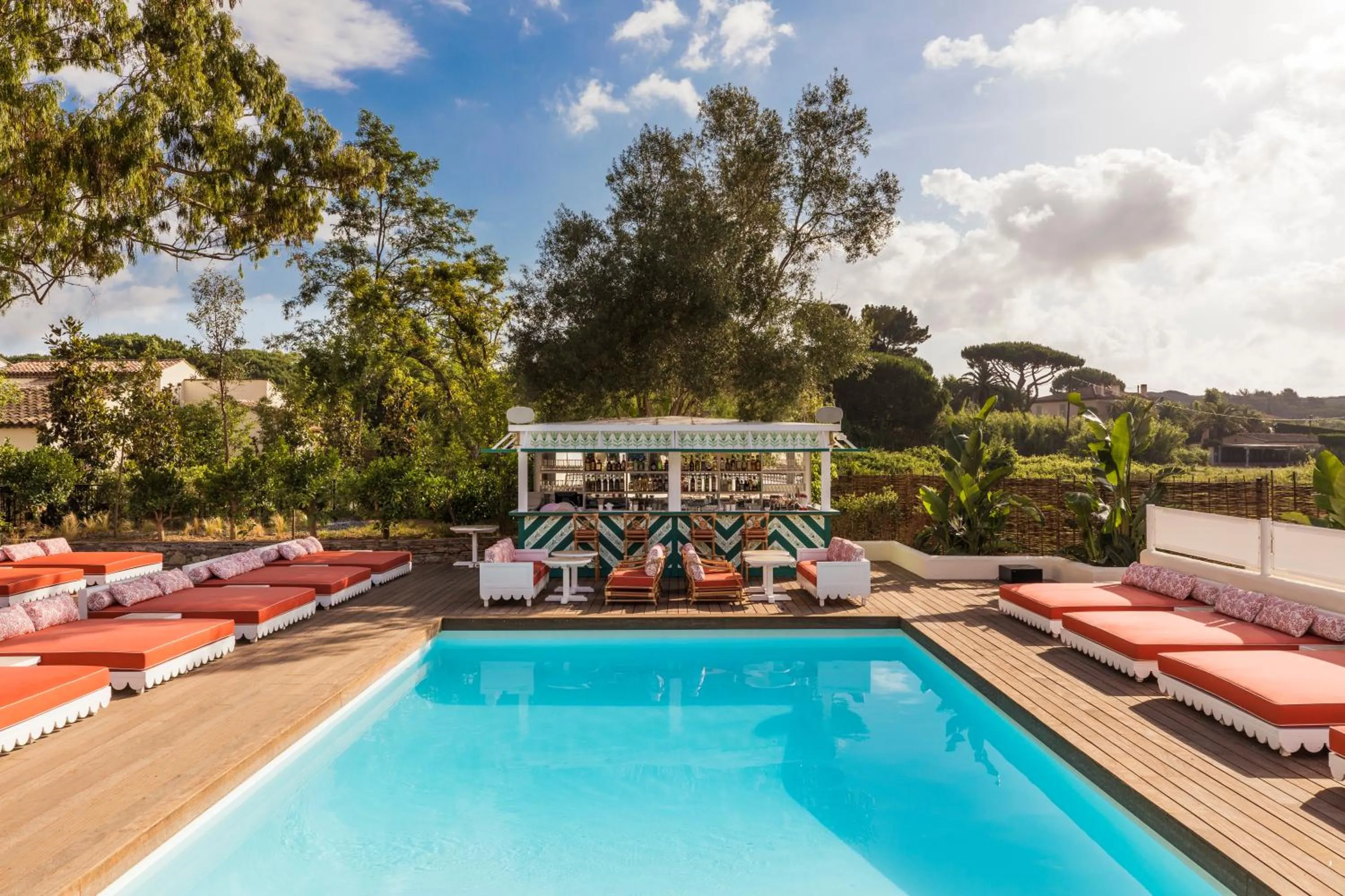 Swimming pool in Hôtel La Tartane Saint-Tropez