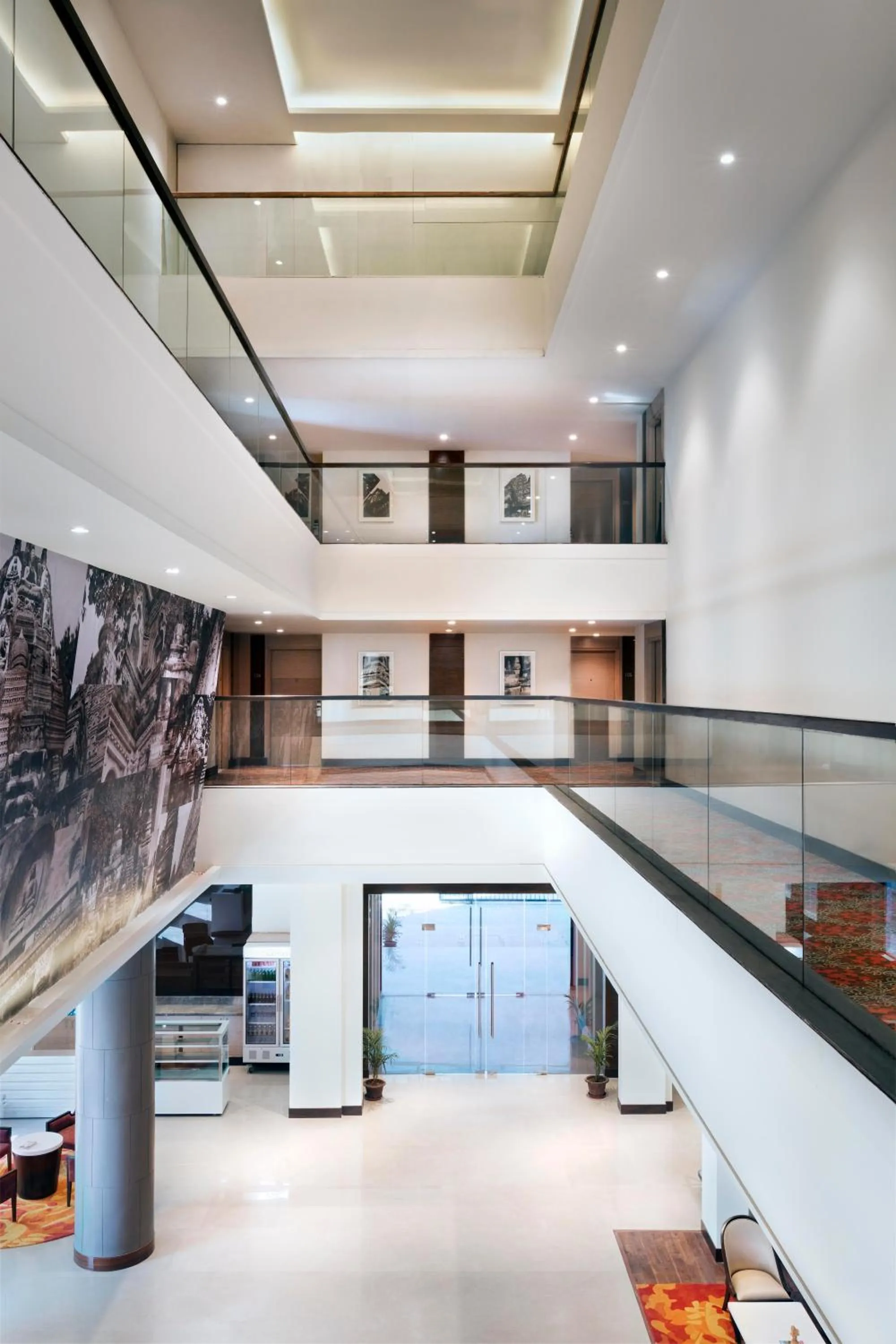 Lobby or reception in Oaks Bodhgaya