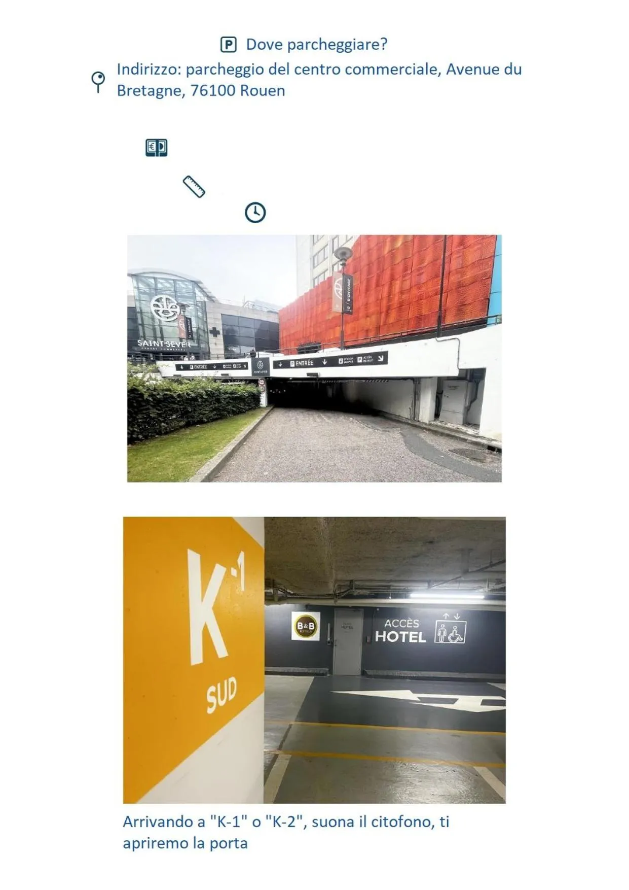 Text overlay in B&B HOTEL Rouen Centre