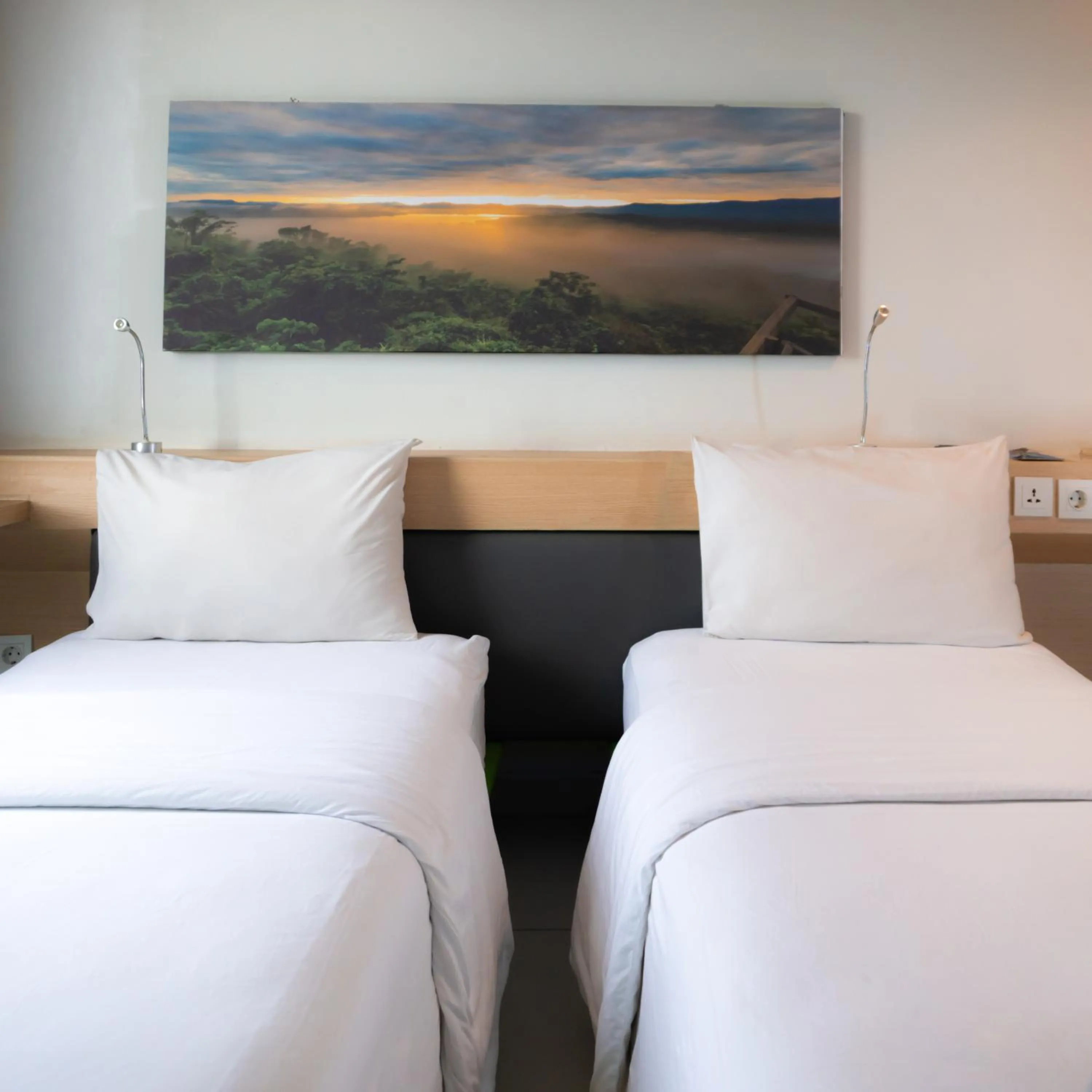 Bed in POP! Hotel Banjarmasin